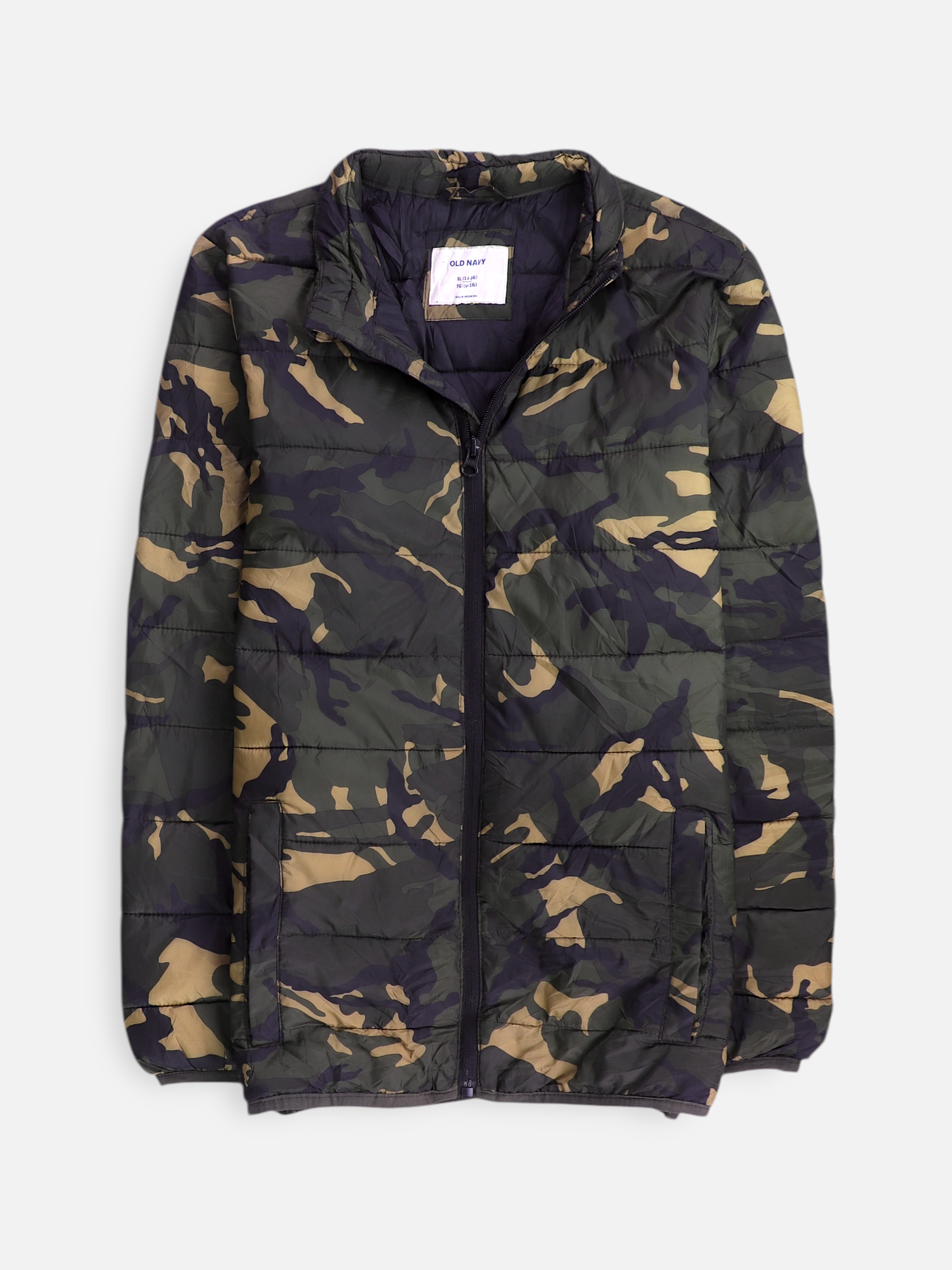 Old Navy Chaqueta Puffer Impermeable - Niño - XL - 14-16Y (Años)