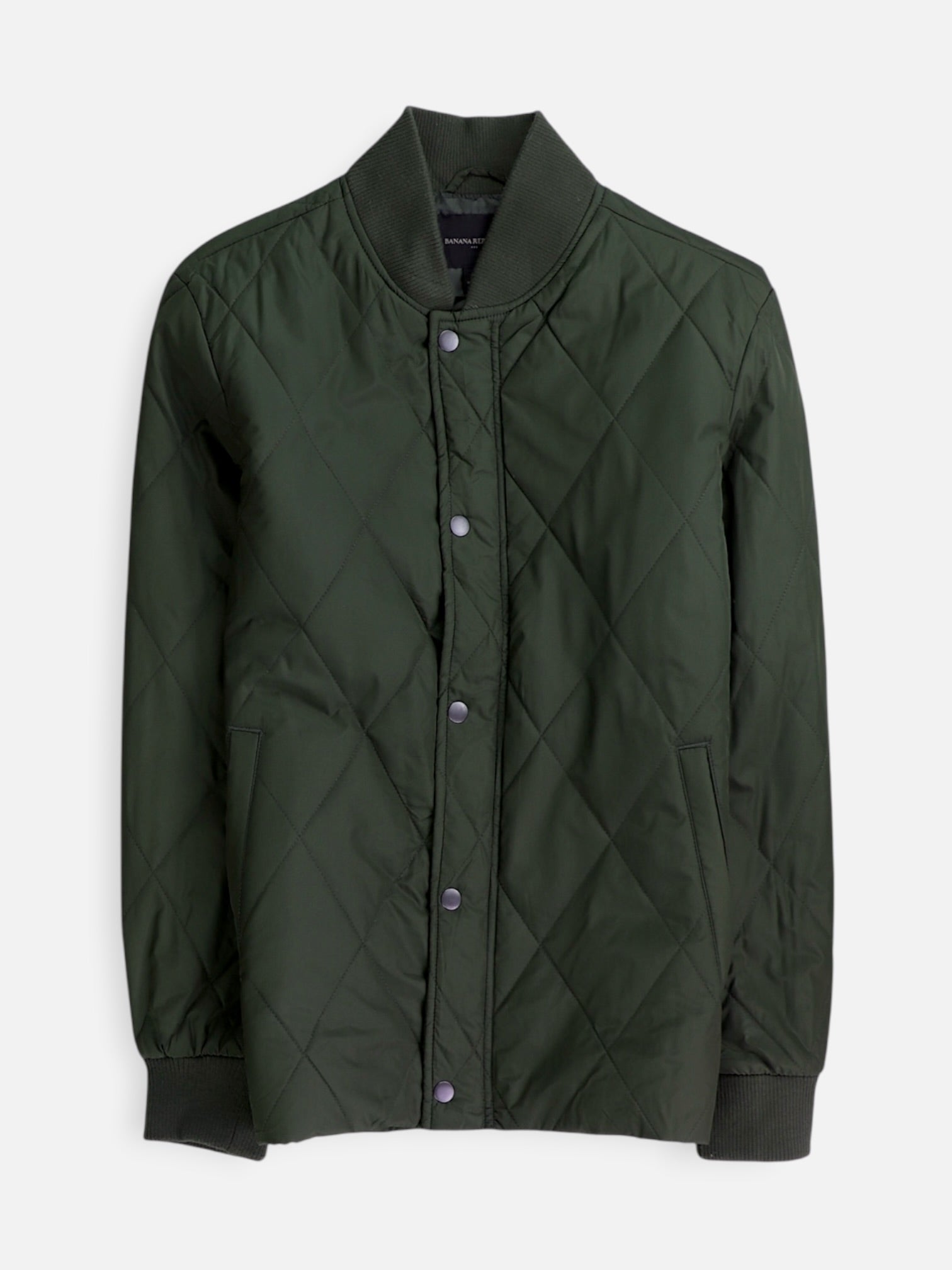 Banana Republic Chaqueta Bomber Impermeable - Hombre - Small