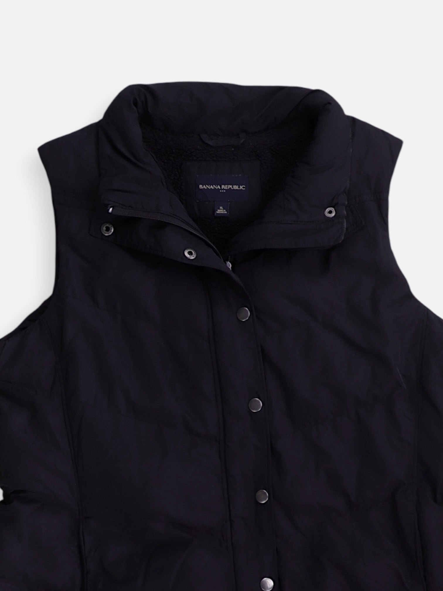 Banana Republic Chaleco Impermeable - Hombre - XL