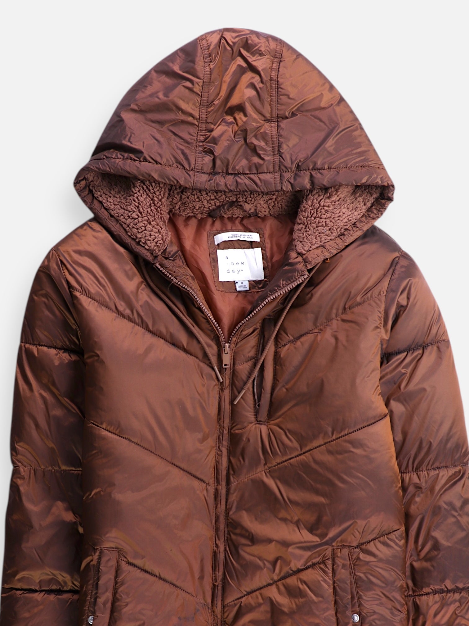 a new day Abrigo Impermeable Puffer - Mujer - Small