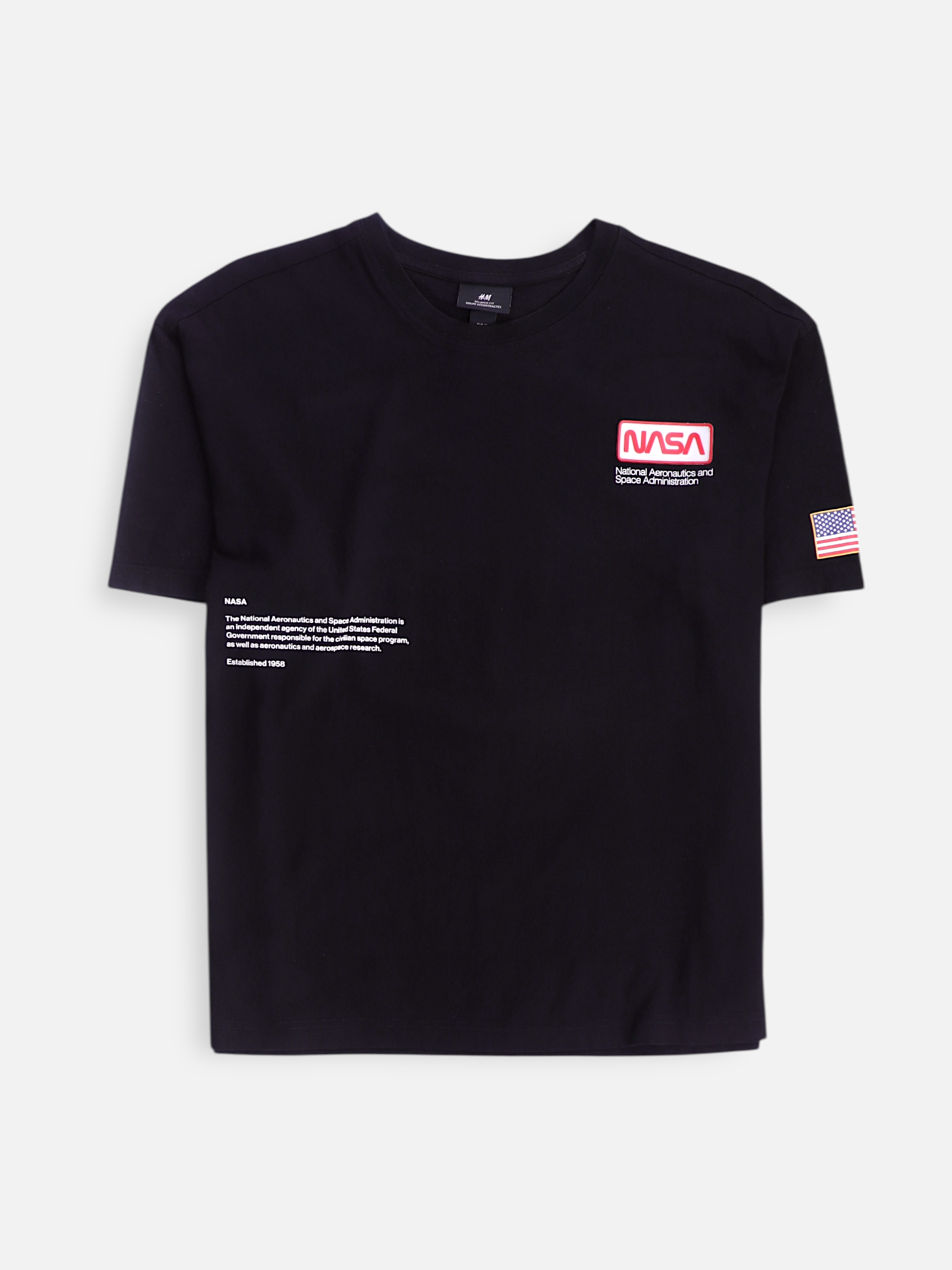 H&M Camiseta Grafica - Hombre - Medium