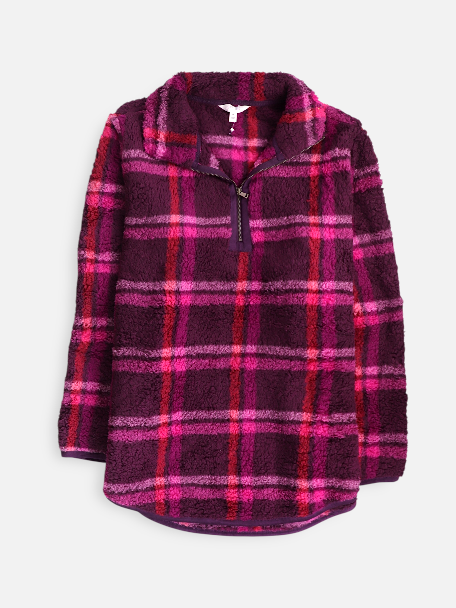 Sueter Fleece Color Block - Mujer - 2XL