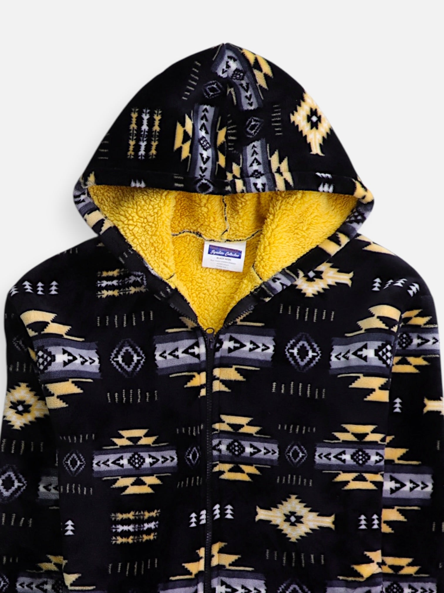 Sudadera Hoodie Teddy - Hombre - Large