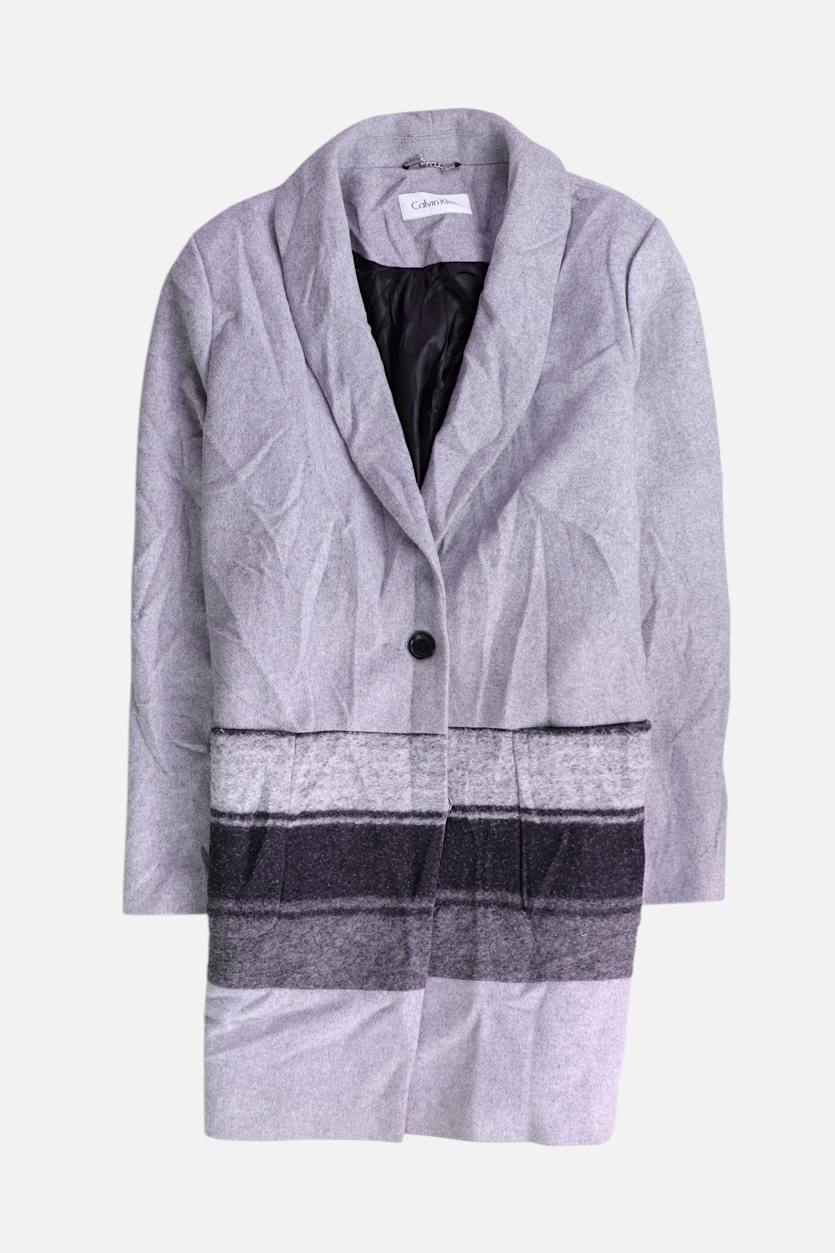 Calvin Klein Abrigo Single breasted trench Casual - Mujer - Large