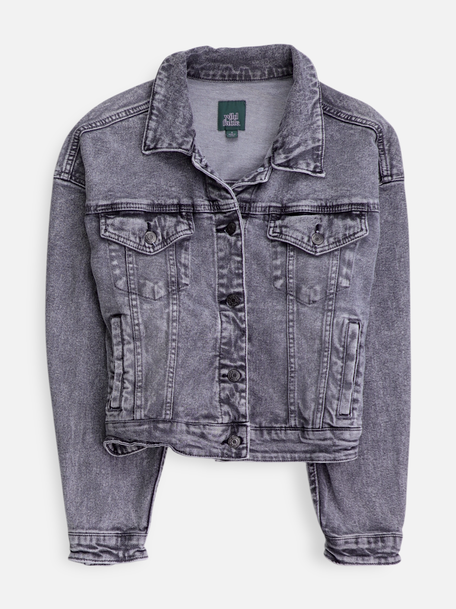 Wild Fable Chaqueta Denim Basic - Mujer - Small