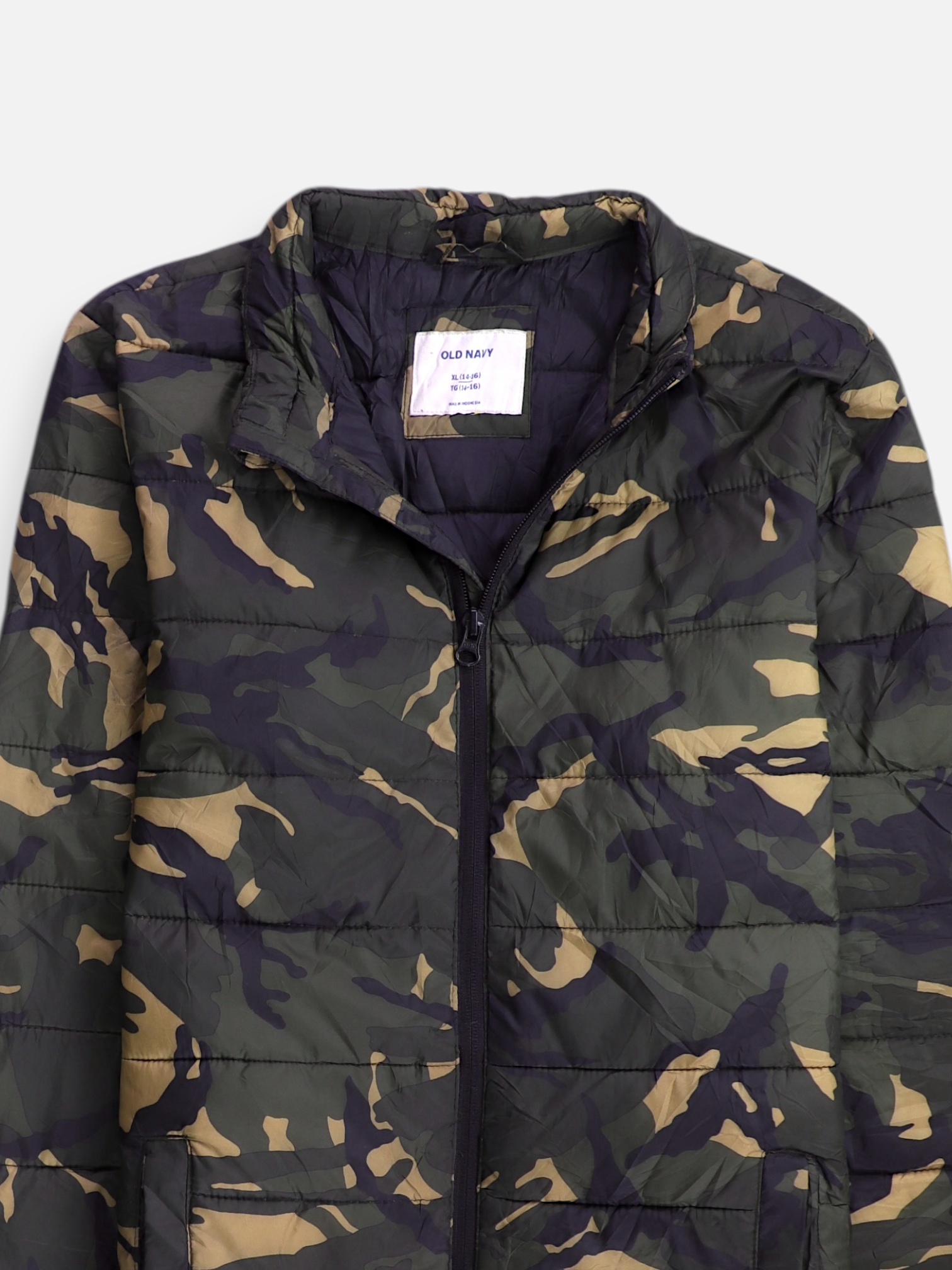 Old Navy Chaqueta Puffer Impermeable - Niño - XL - 14-16Y (Años)