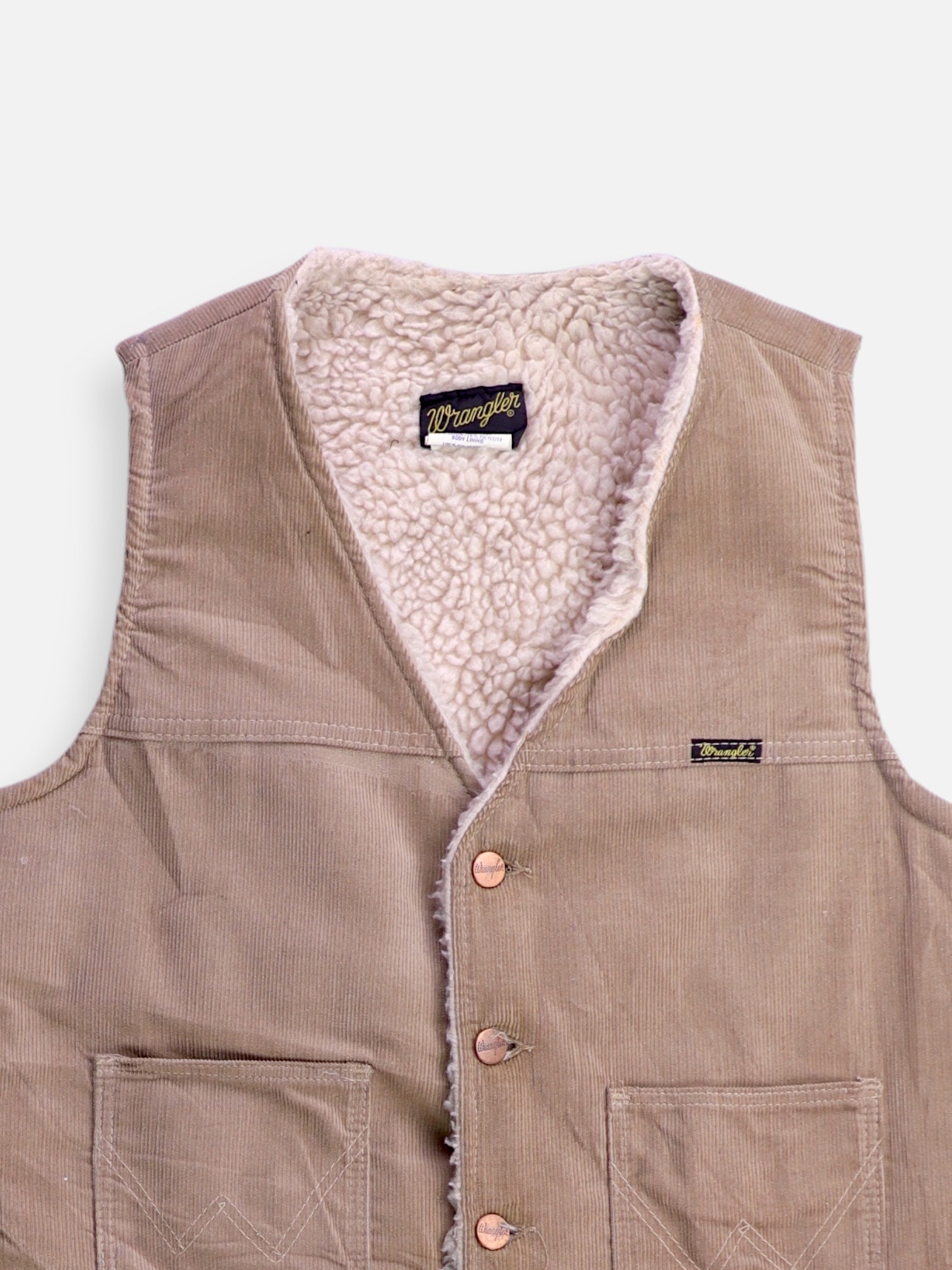 Wrangler Chaleco Corduroy - Hombre - Medium