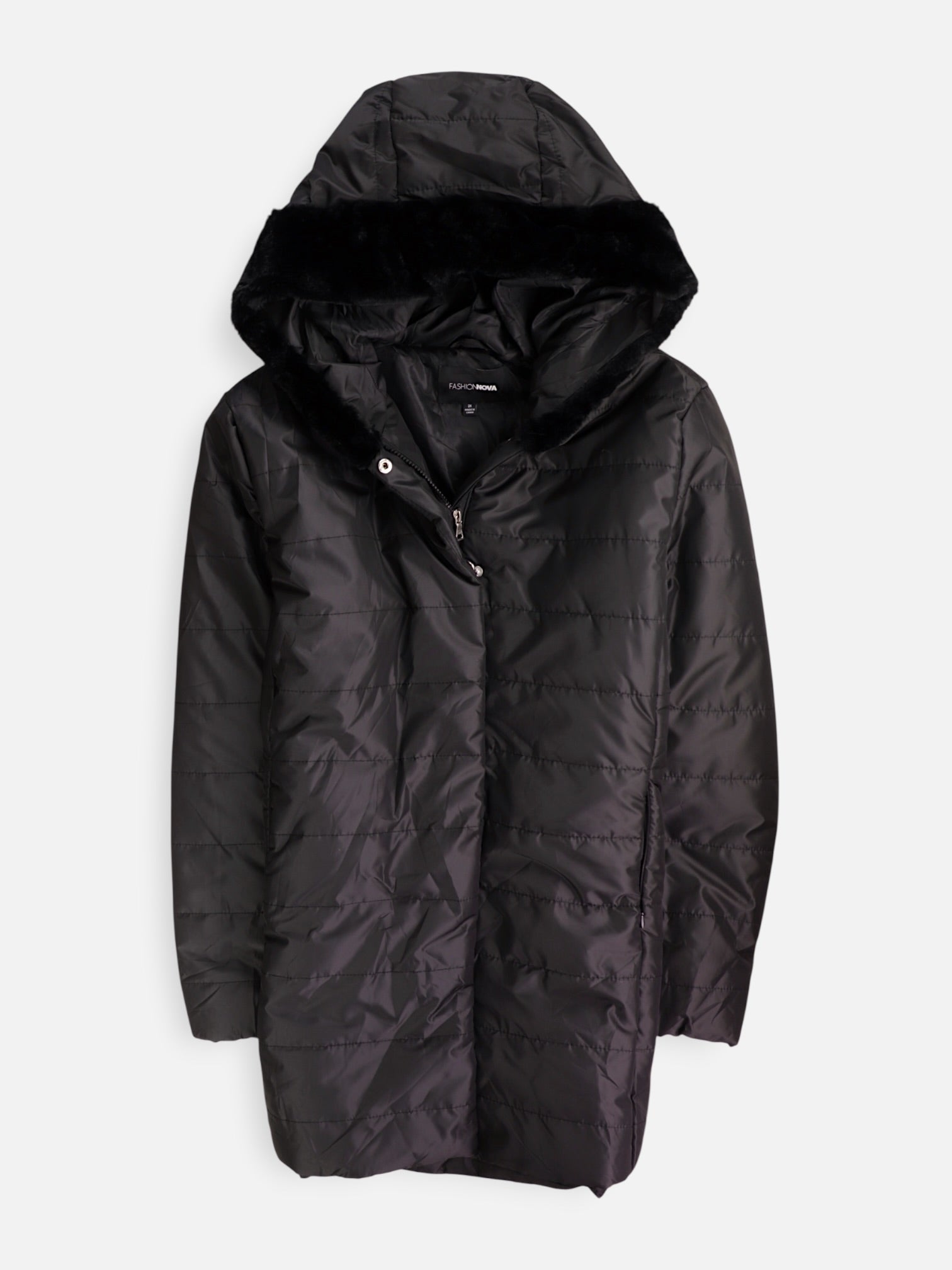Fashionnova Chaqueta Puffer Impermeable - Mujer - 2XL
