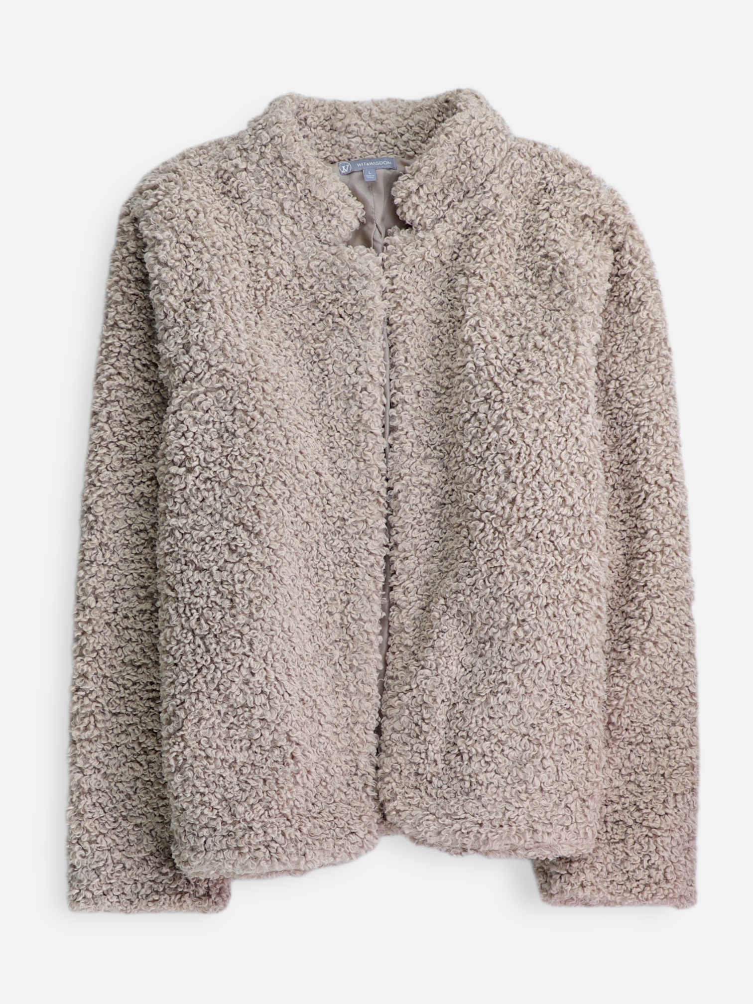 Chaqueta Casual Teddy - Mujer - Large