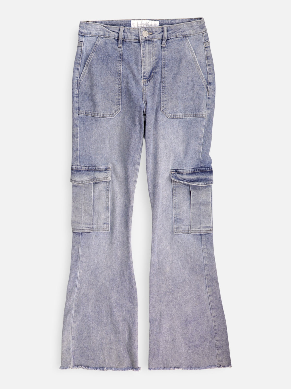 Jean Regular Fit Cargo - Mujer - 11