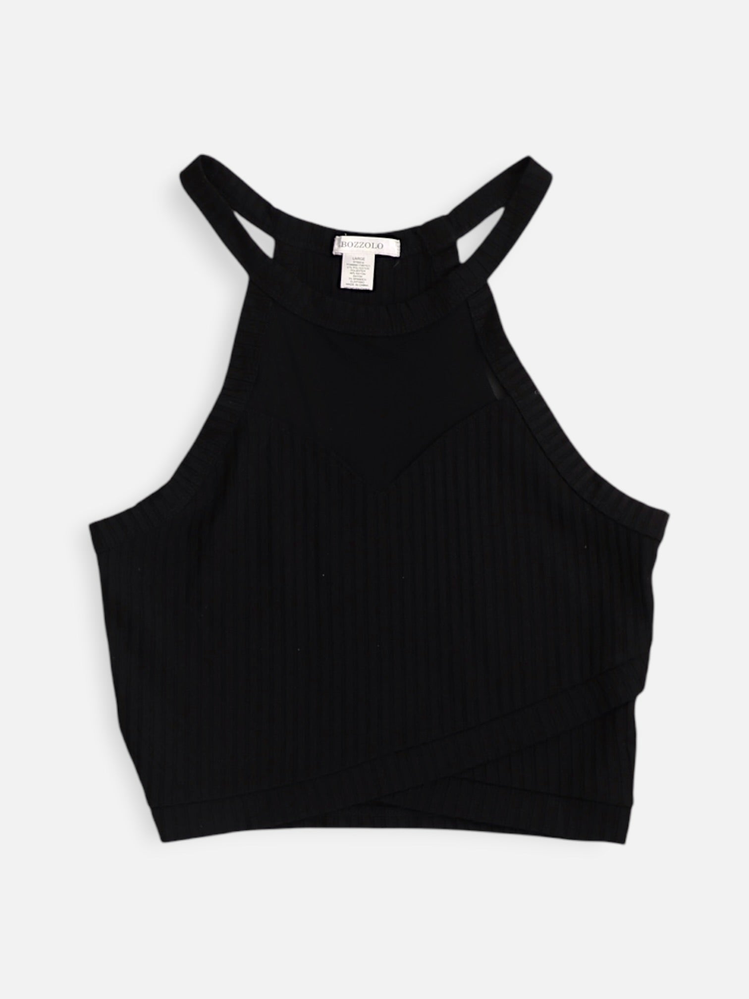 Blusa Crop Top - Mujer - Large