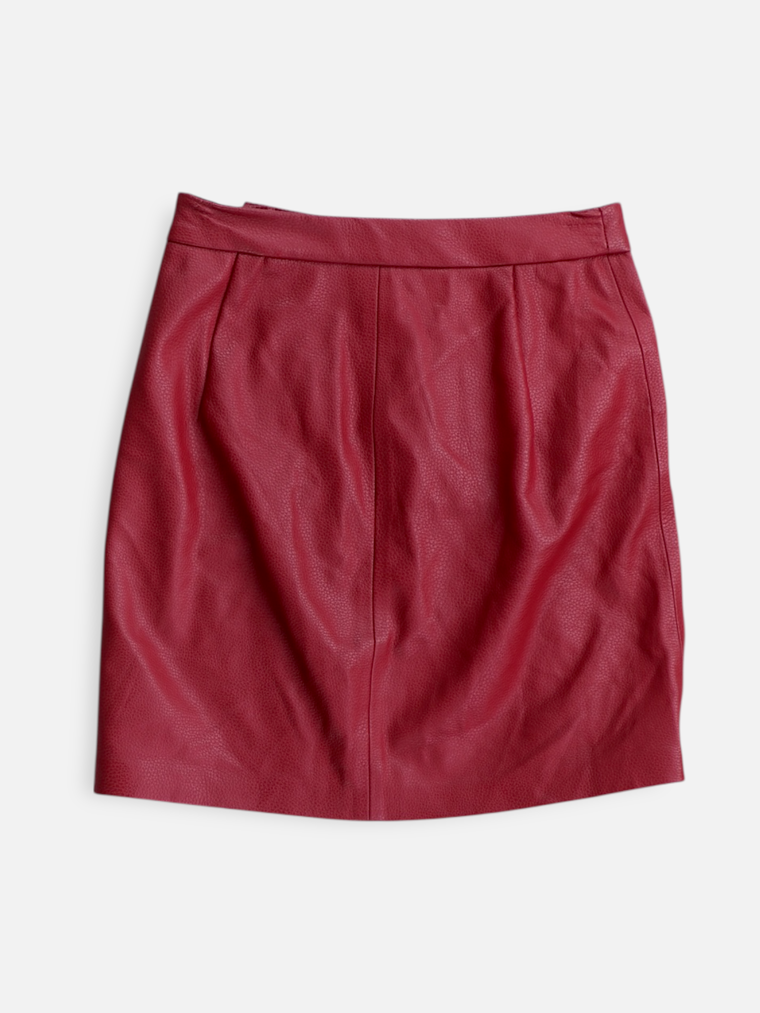 Bershka Falda Cuero - Mujer - Small