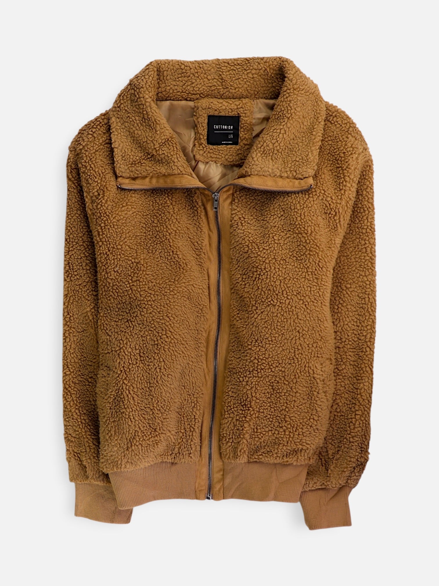 Chaqueta Casual Teddy - Hombre - Large