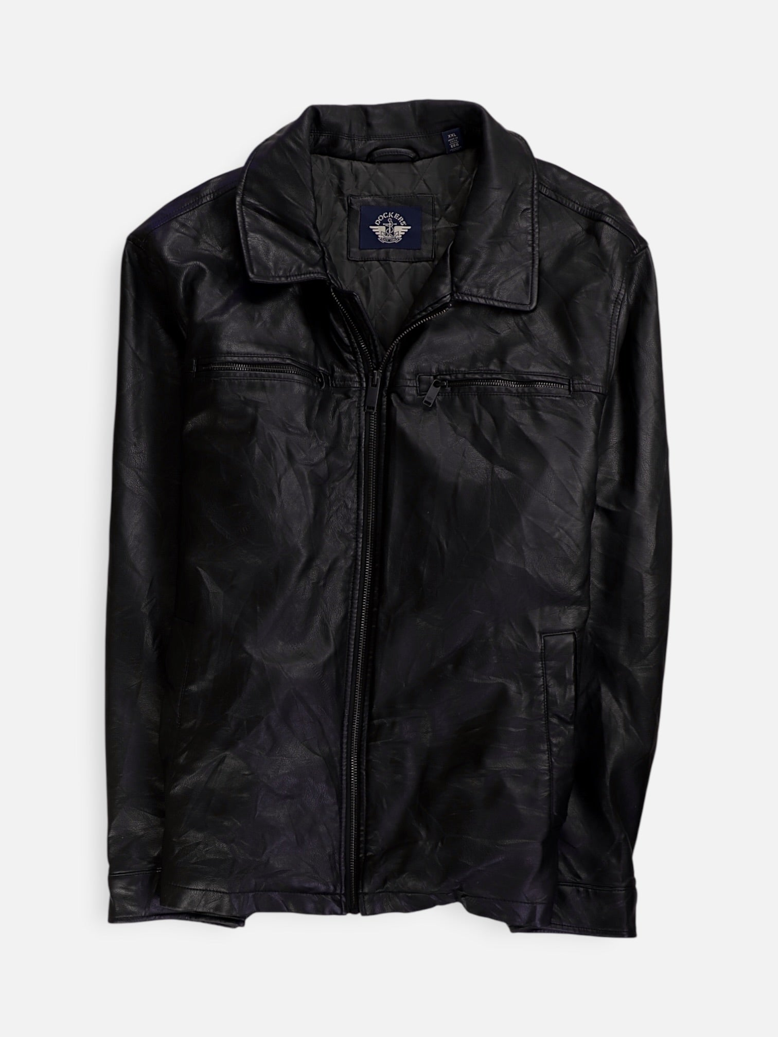 Dockers Chaqueta Casual Cuero - Hombre - 2XL