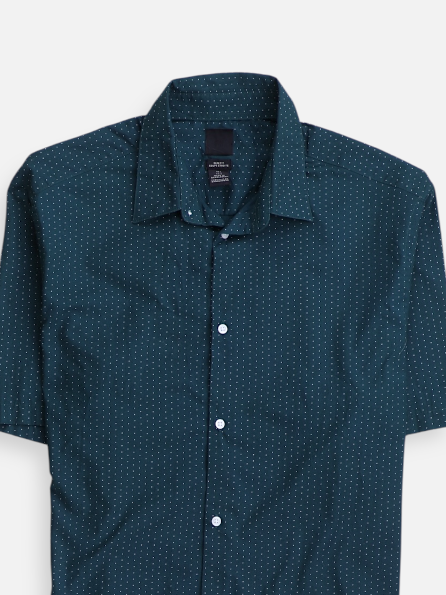 H&M Camisa Casual - Hombre - Large