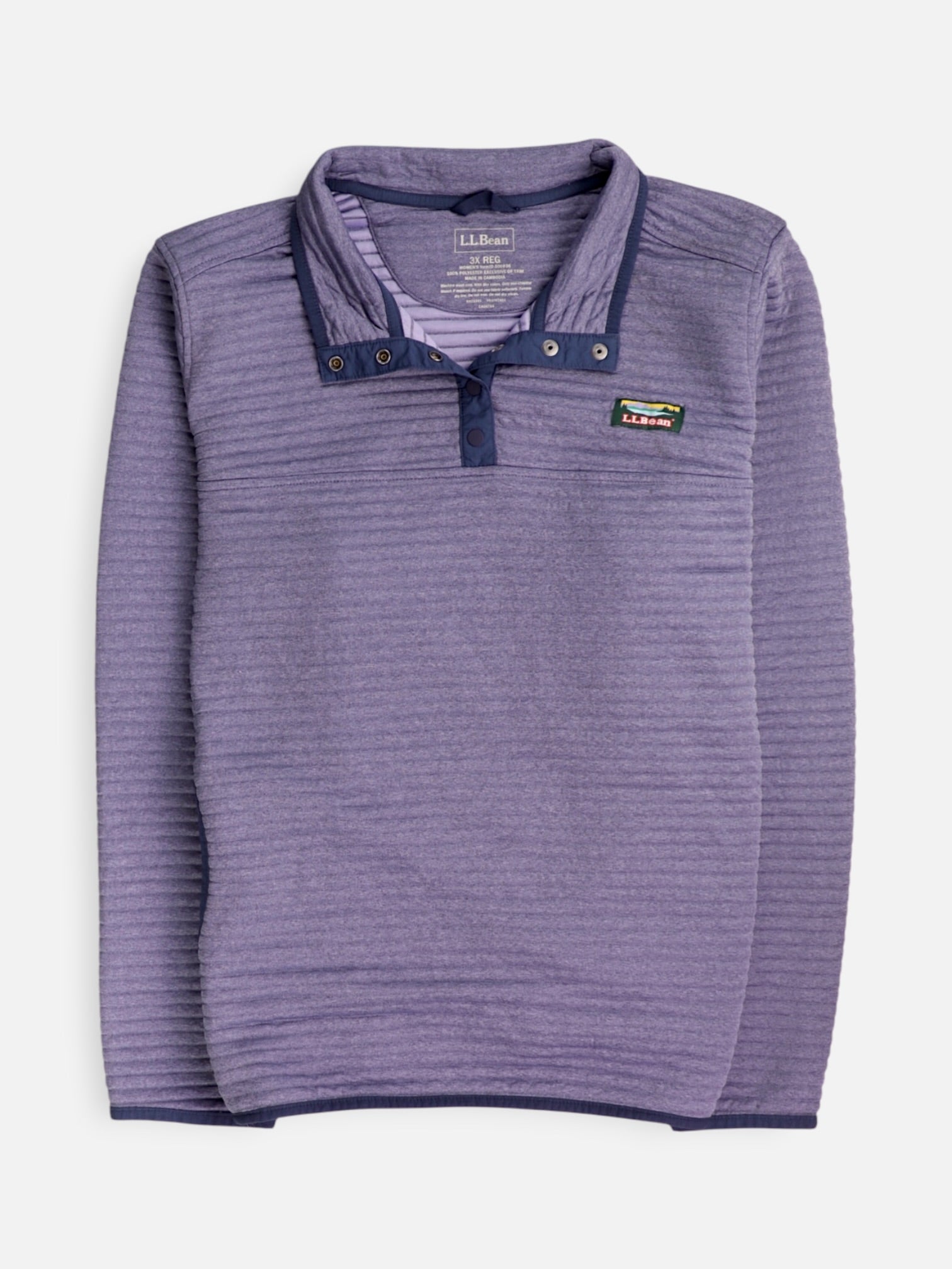 LL BEAN Sudadera Fleece Deportivo - Hombre - 3XL