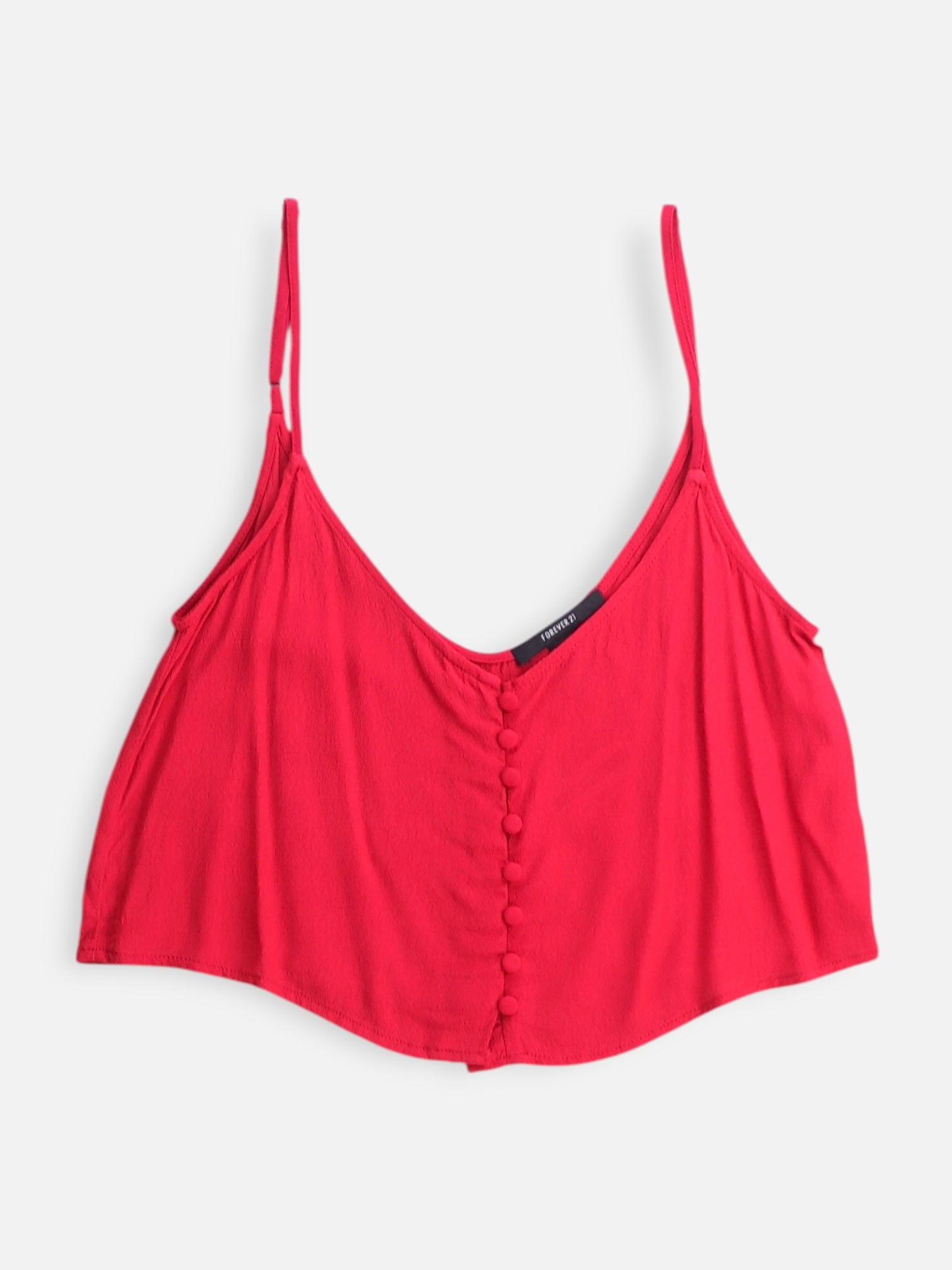 Forever 21 Blusa Crop Top - Mujer - Small