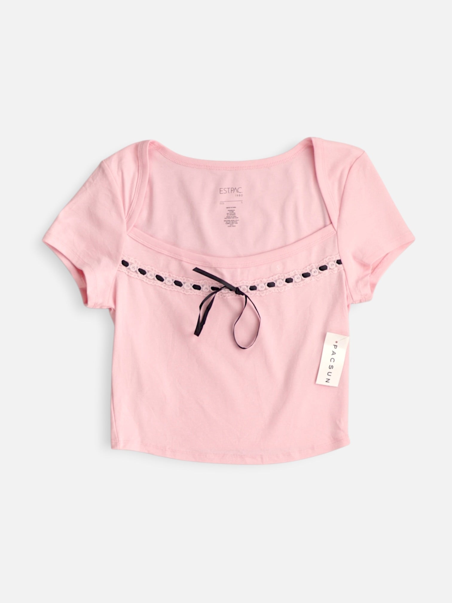 Blusa Crop Top - Mujer - Small