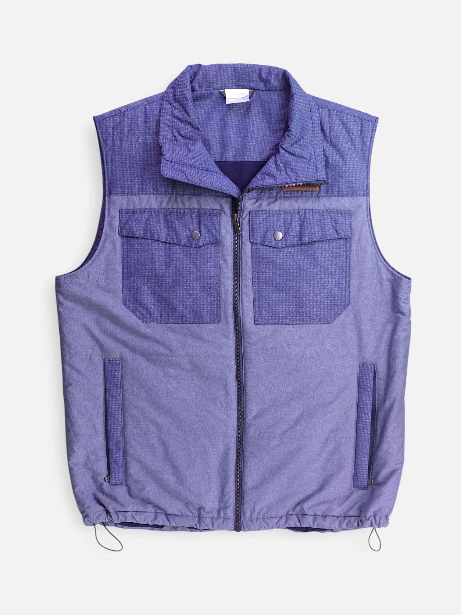 Columbia Chaleco Color Block - Hombre - Large