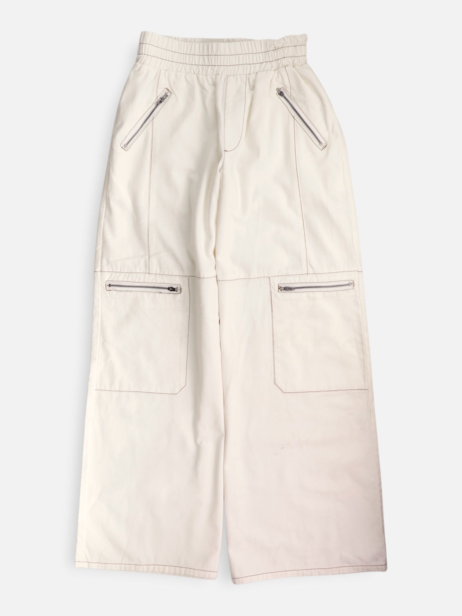 Forever 21 Pantalon Regular Fit Cargo - Mujer - Small