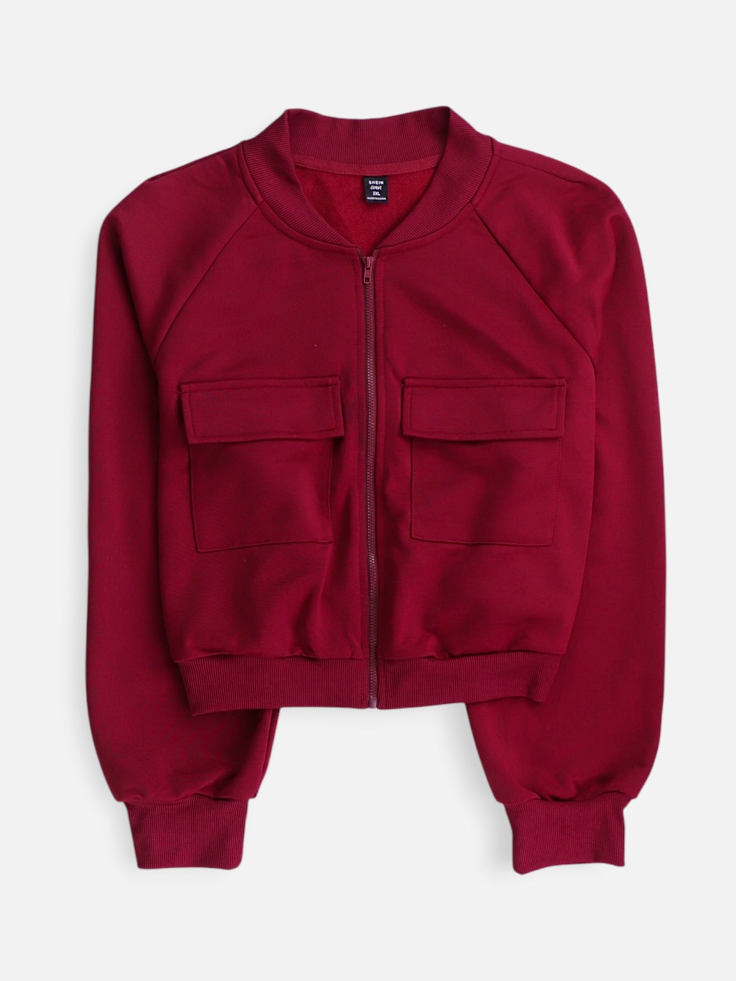 SHEIN Sudadera Fleece Basic - Mujer - 2XL