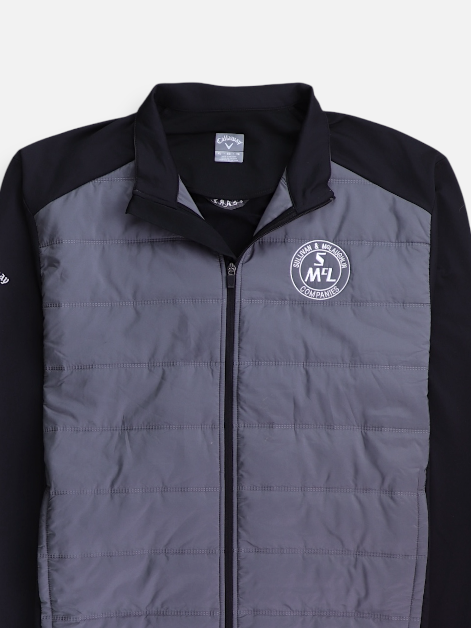 Callaway Sudadera Fleece Color Block - Hombre - XL