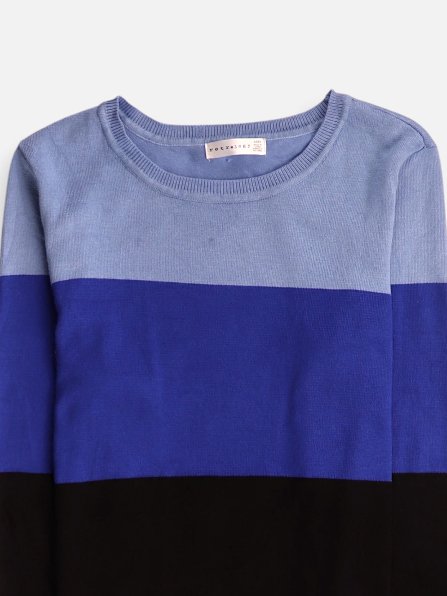 Sueter Casual Color Block - Mujer - Medium