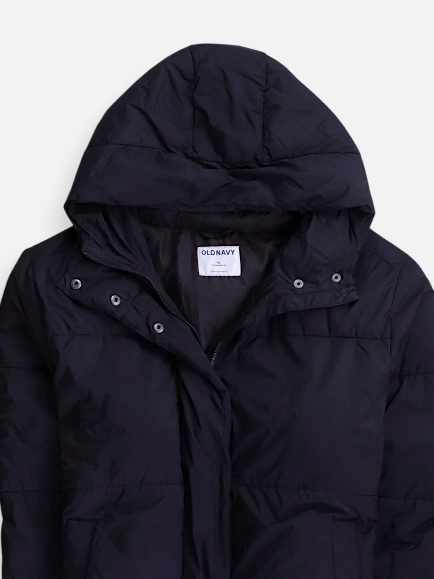 Old Navy Chaqueta Puffer Impermeable - Hombre - XL