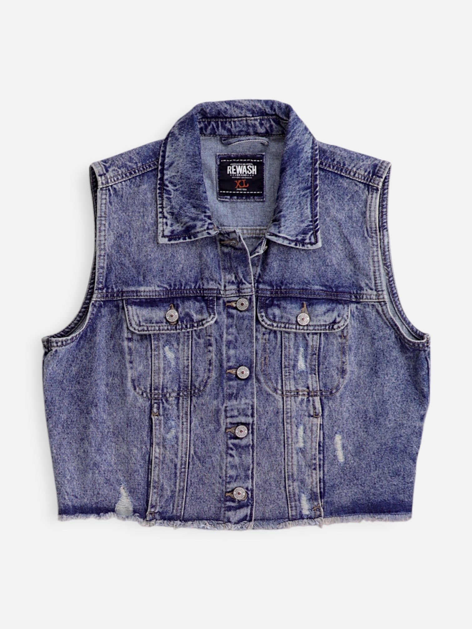 Chaleco Denim - Mujer - XL