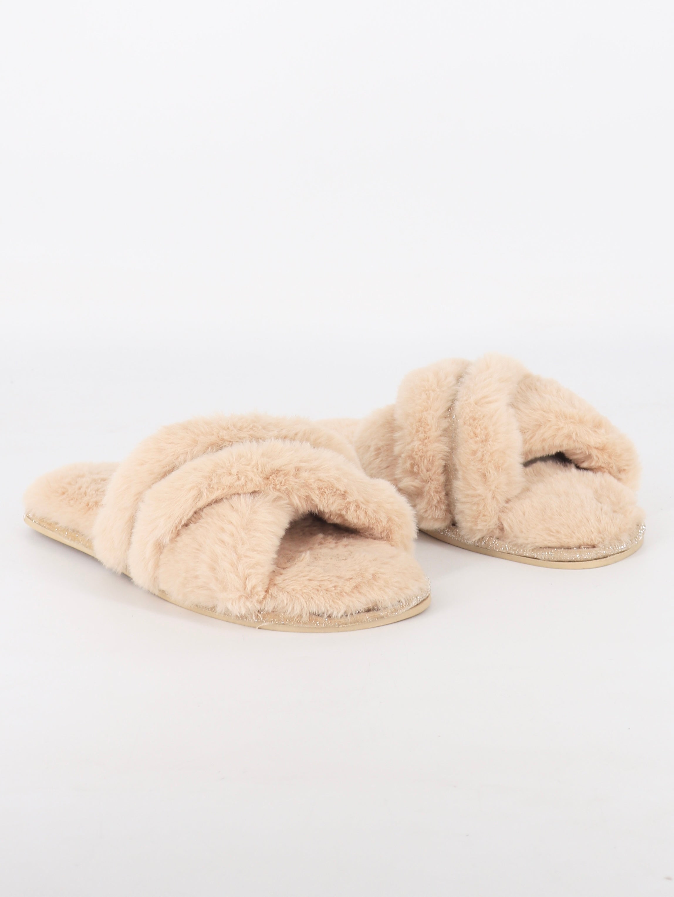 I.N.C Pantuflas Casual Teddy - Mujer - XL