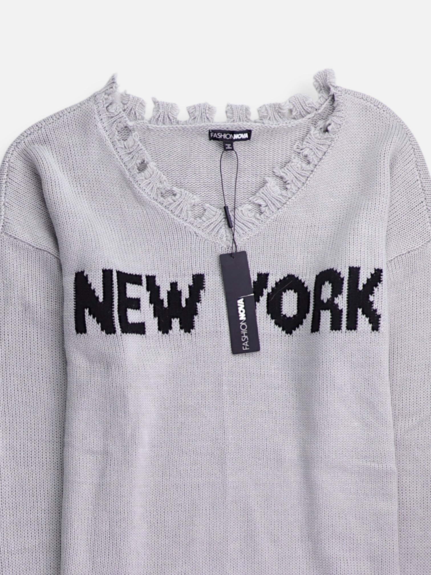 Fashionnova Sueter Knit Casual - Mujer - Petite XL