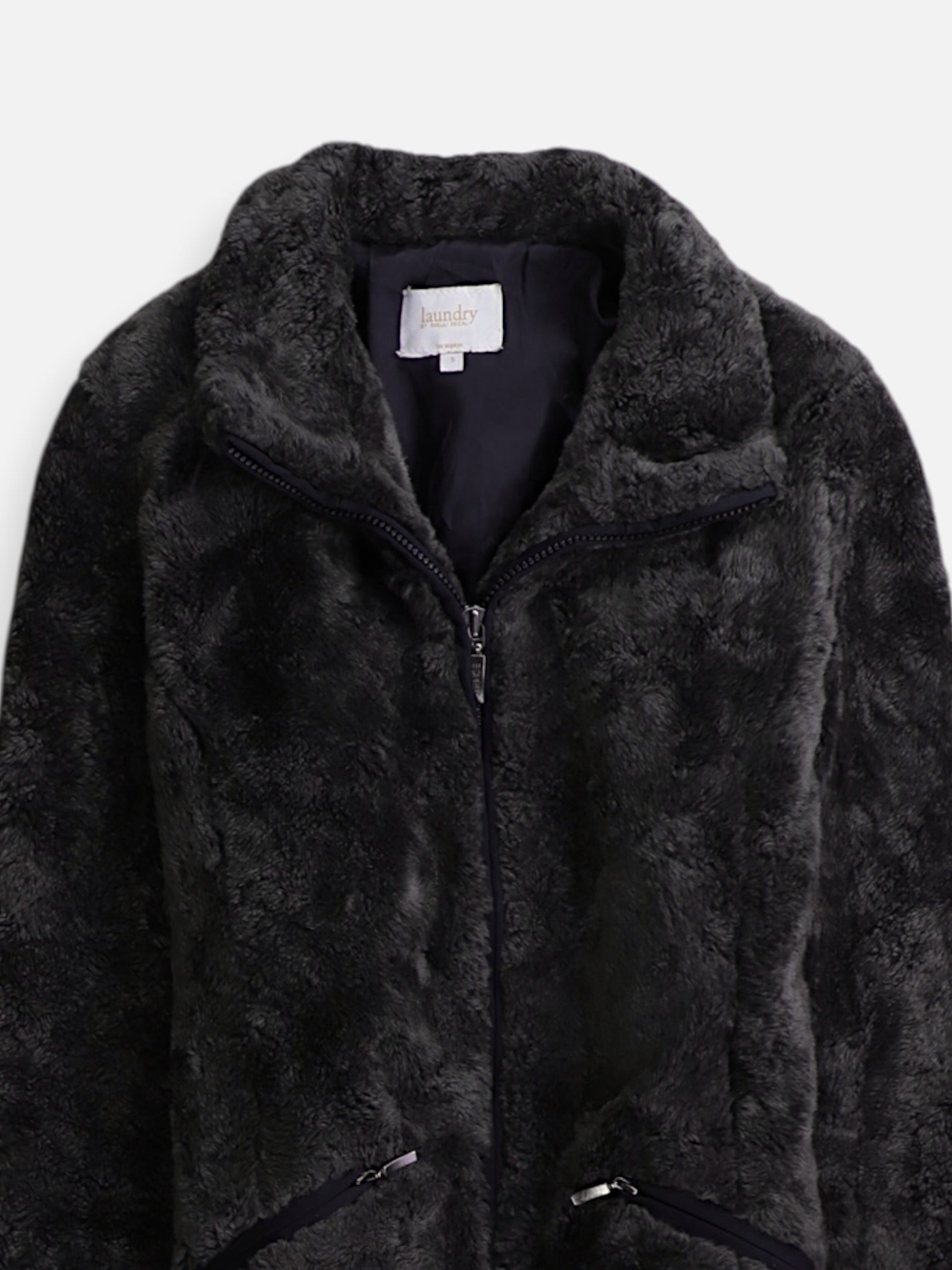Laundry by Shelli Segal Chaqueta Casual Teddy - Mujer - Small