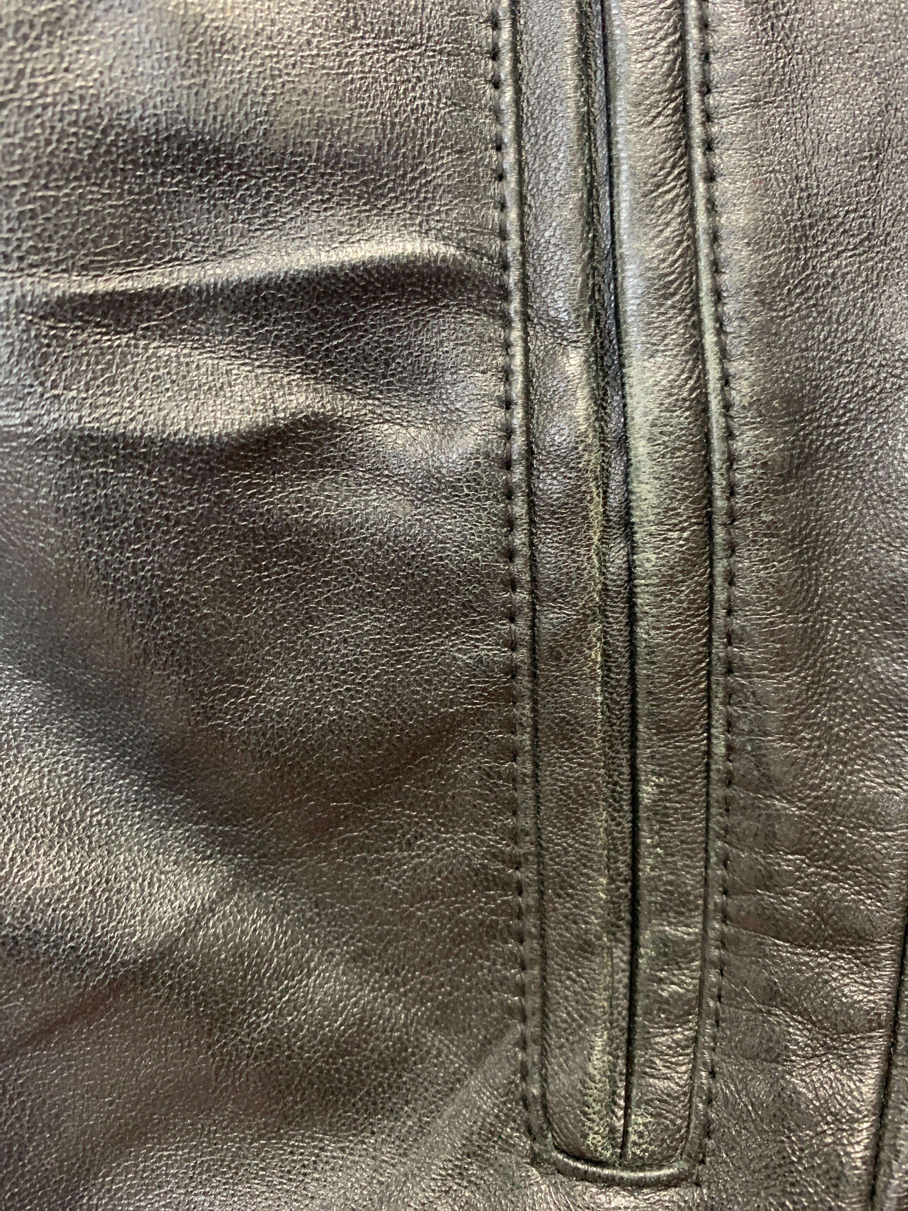 Chaqueta Casual Cuero - Hombre - Large