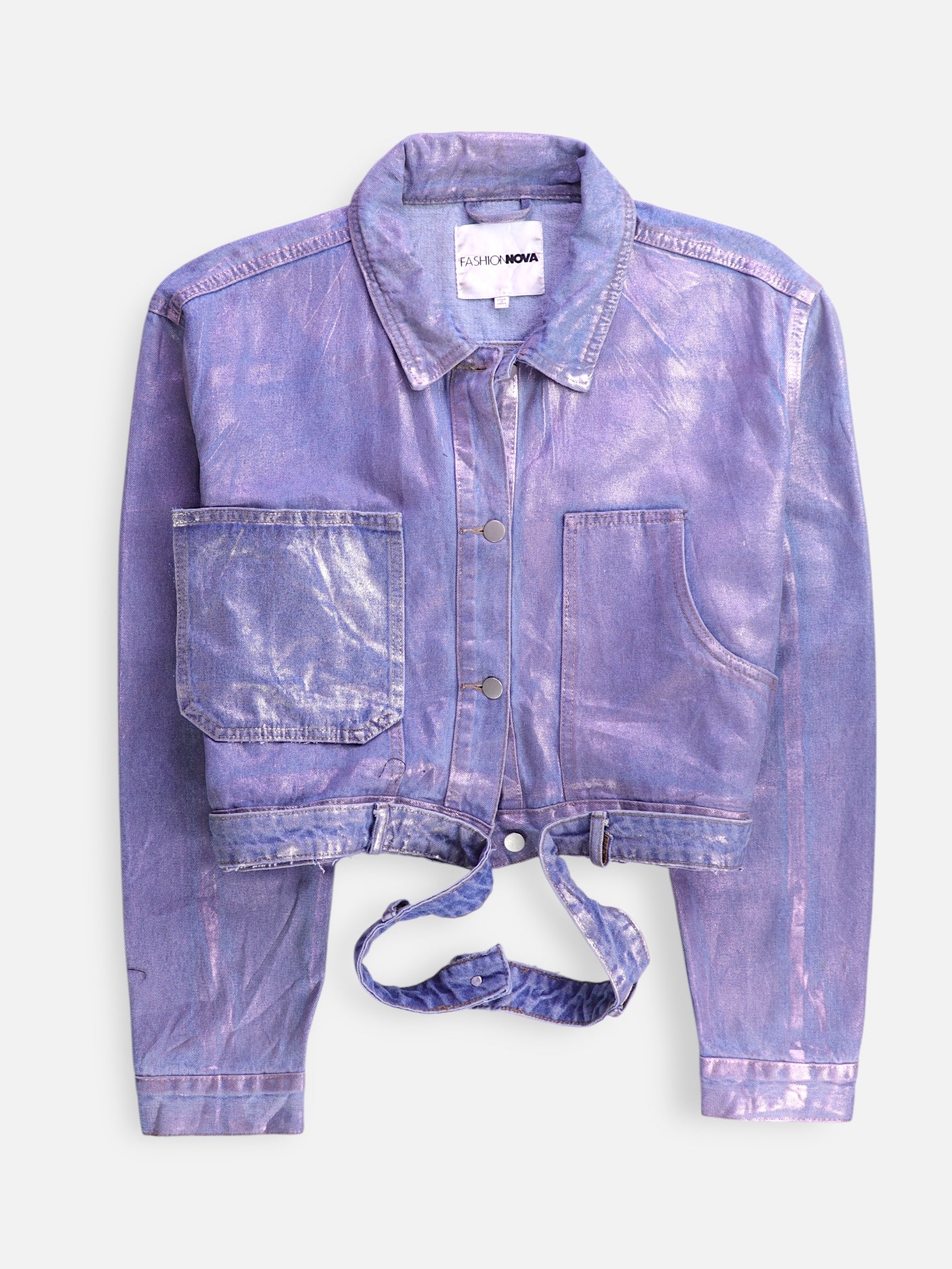 Fashionnova Chaqueta Denim Basic - Mujer - 2XL