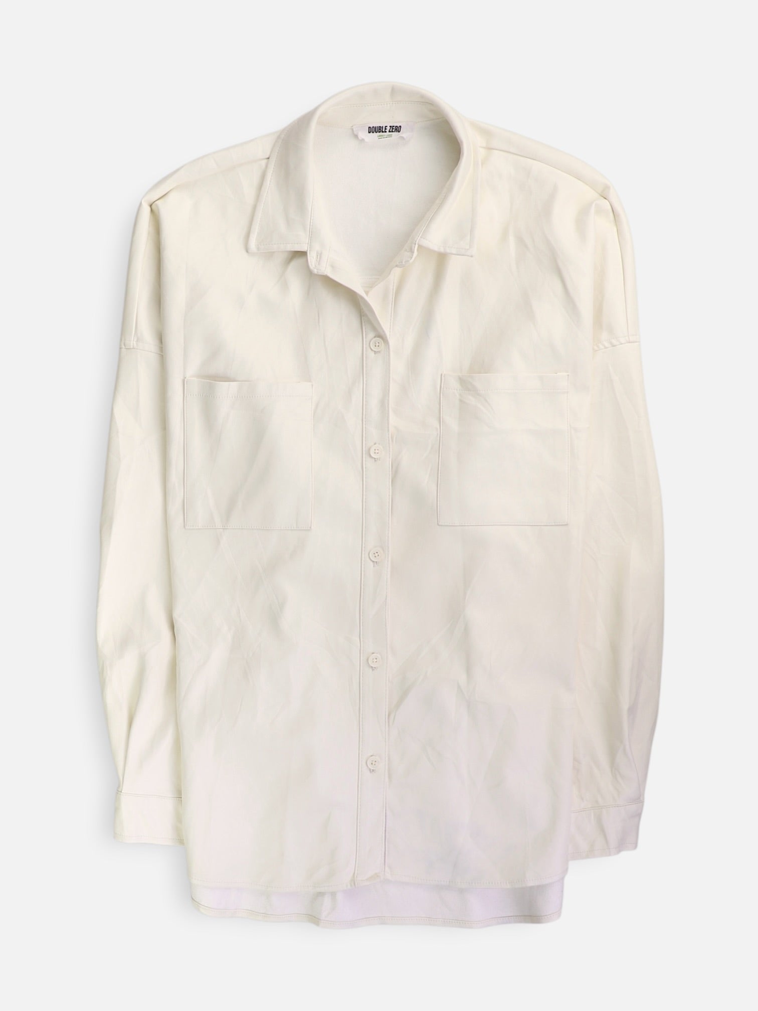 Chaqueta Sobrecamisa Cuero - Mujer - Large
