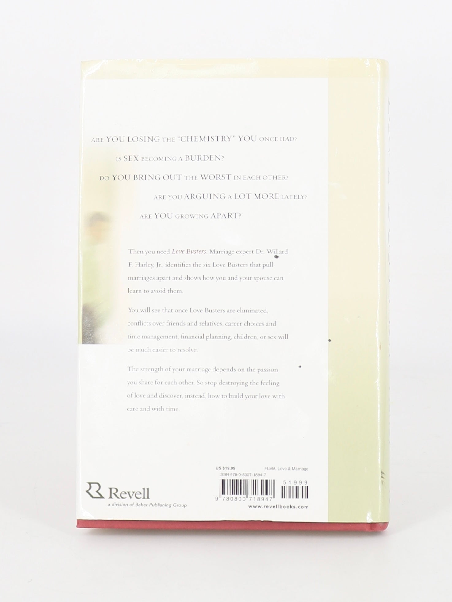 Libro LOVE BUSTERS by Willard F. Harley , Jr.