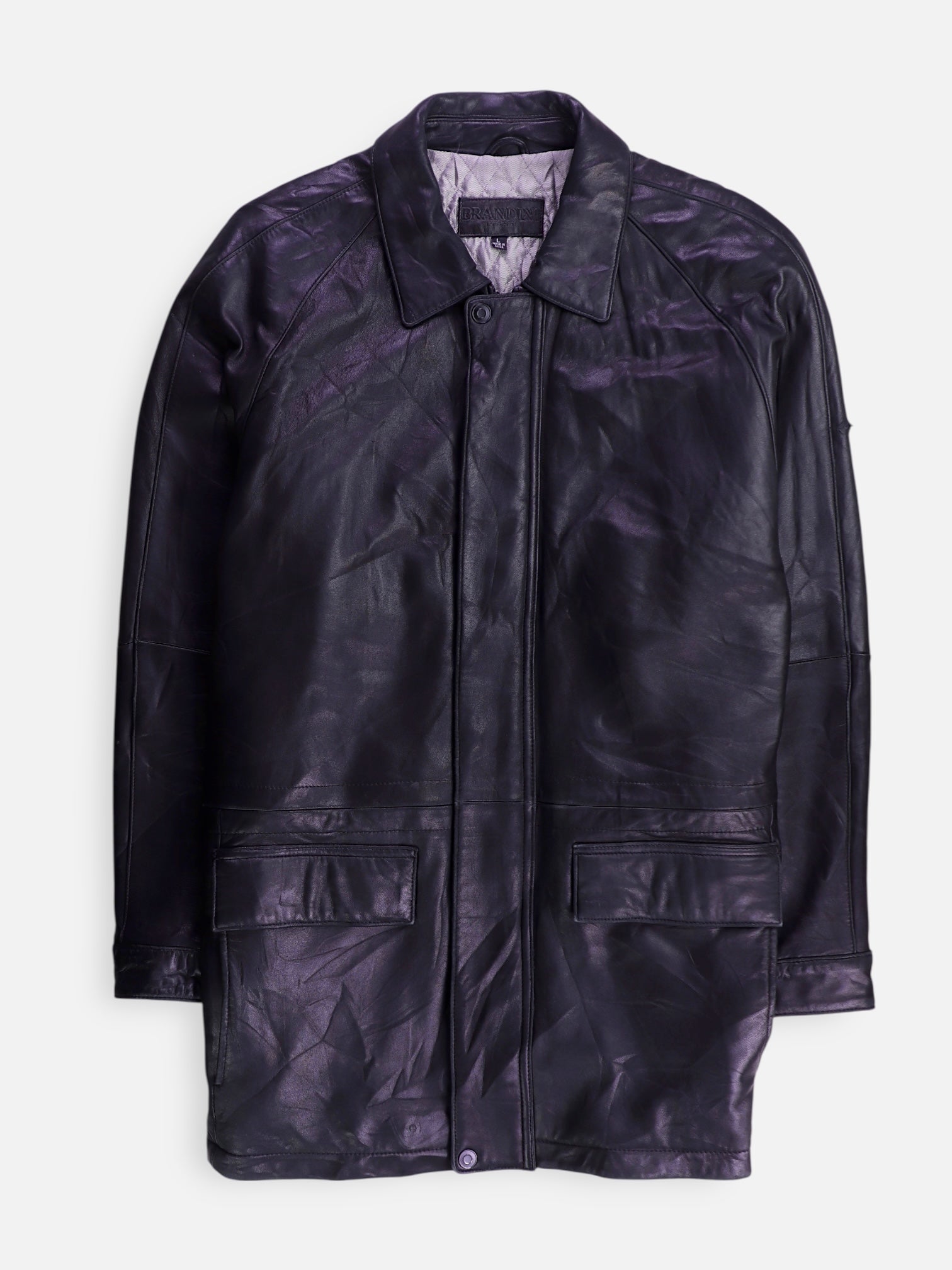 Chaqueta Casual Cuero - Hombre - Large