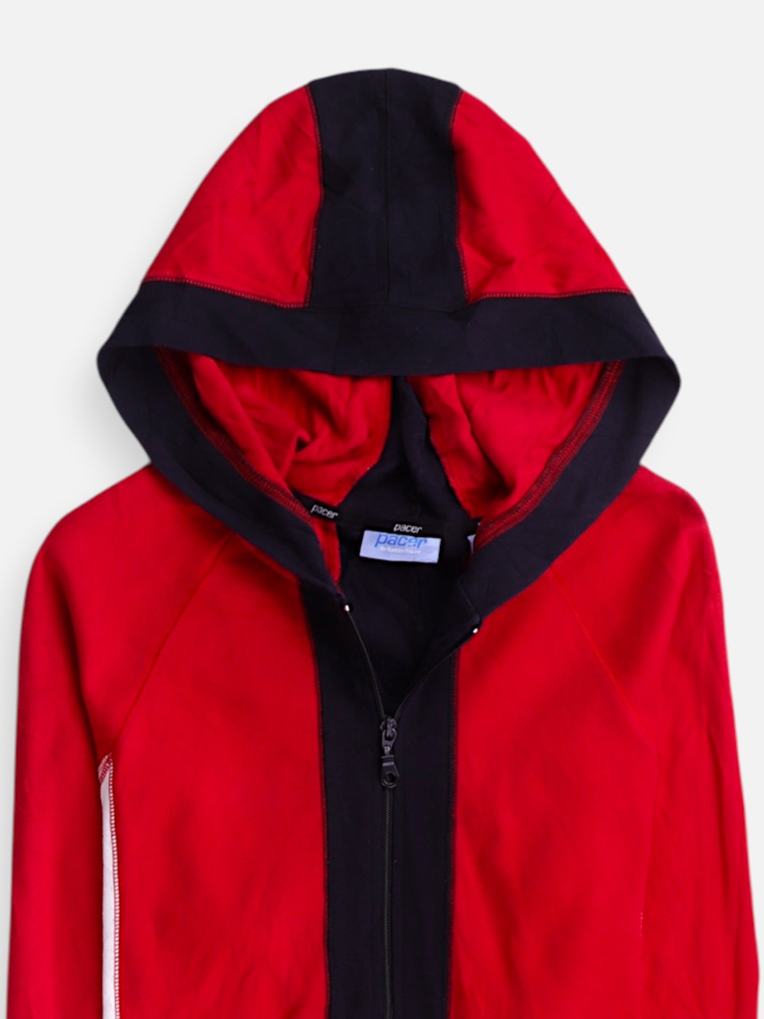 Sudadera Hoodie Color Block - Mujer - Large