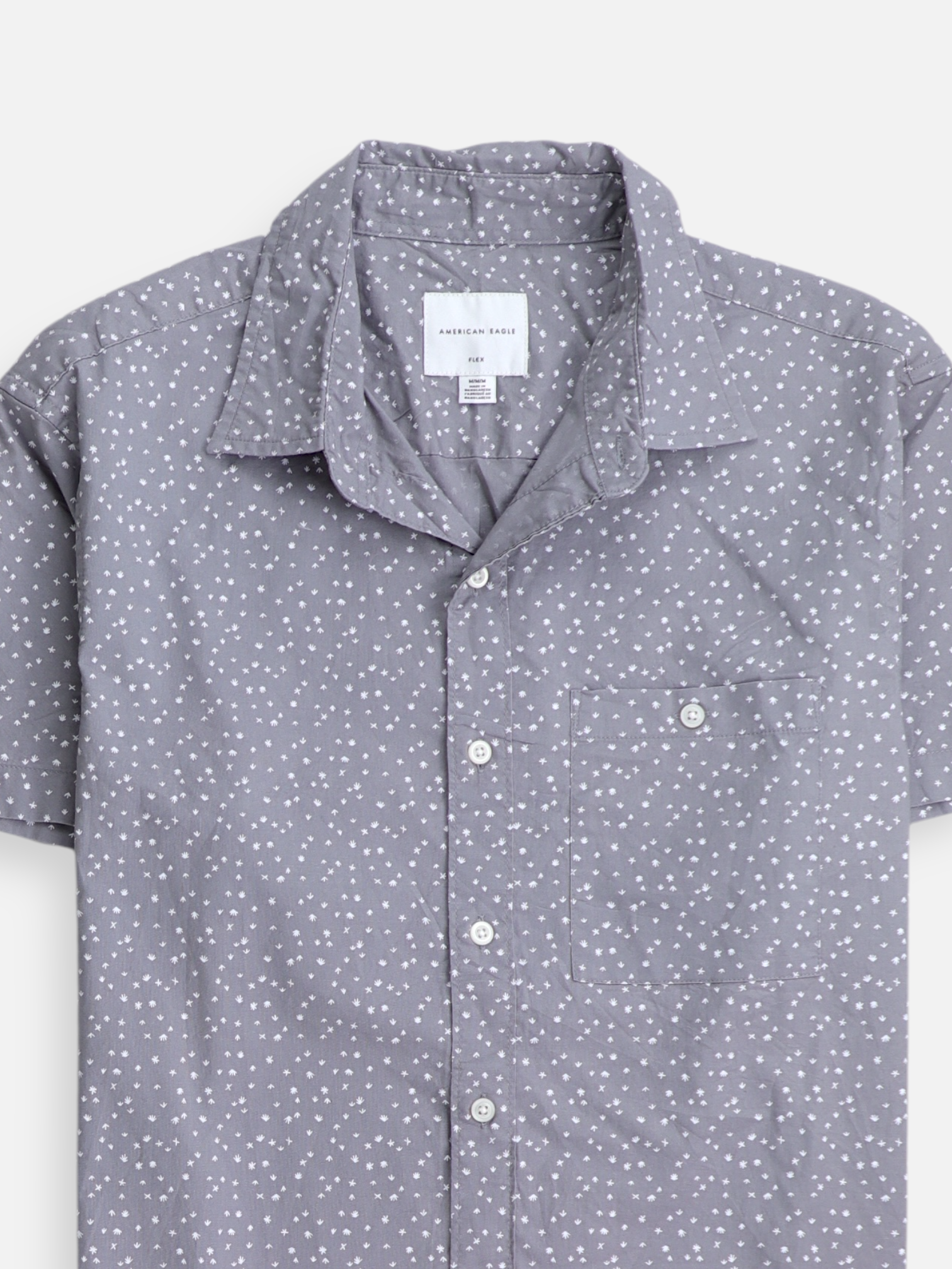 American Eagle Camisa Casual - Hombre - Medium
