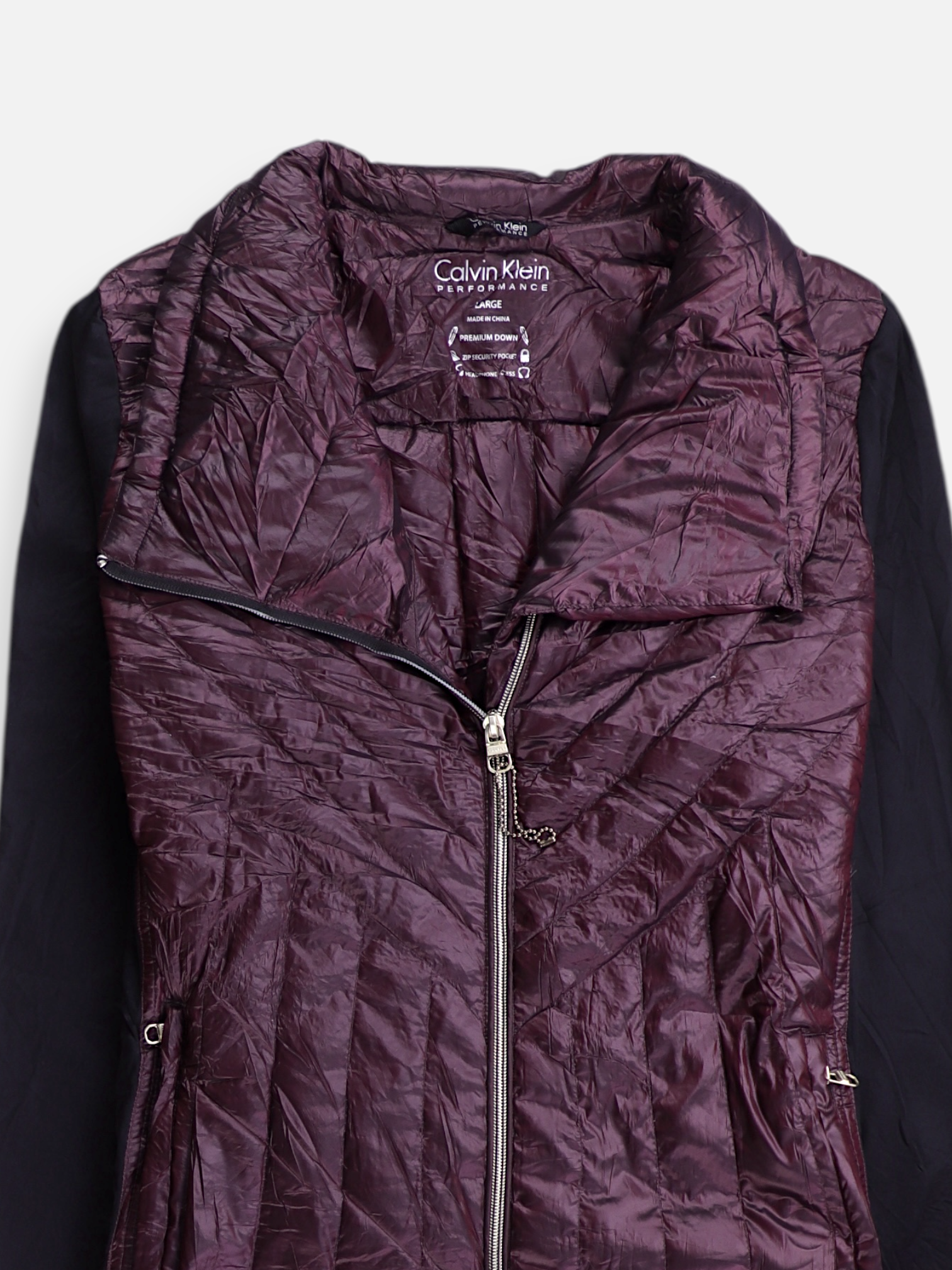 Calvin Klein Chaqueta Impermeable Deportivo - Mujer - Large