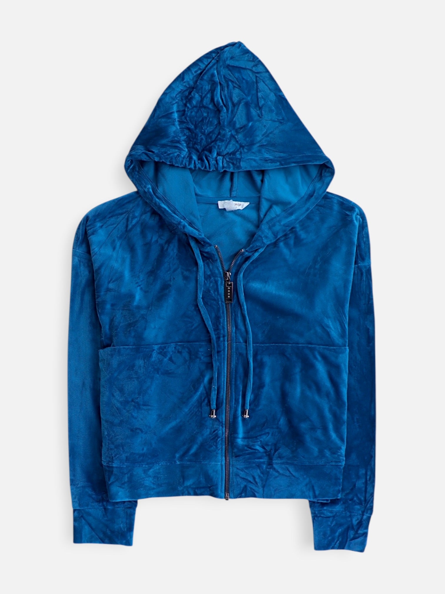 Sudadera Hoodie Crop Top - Mujer - Small