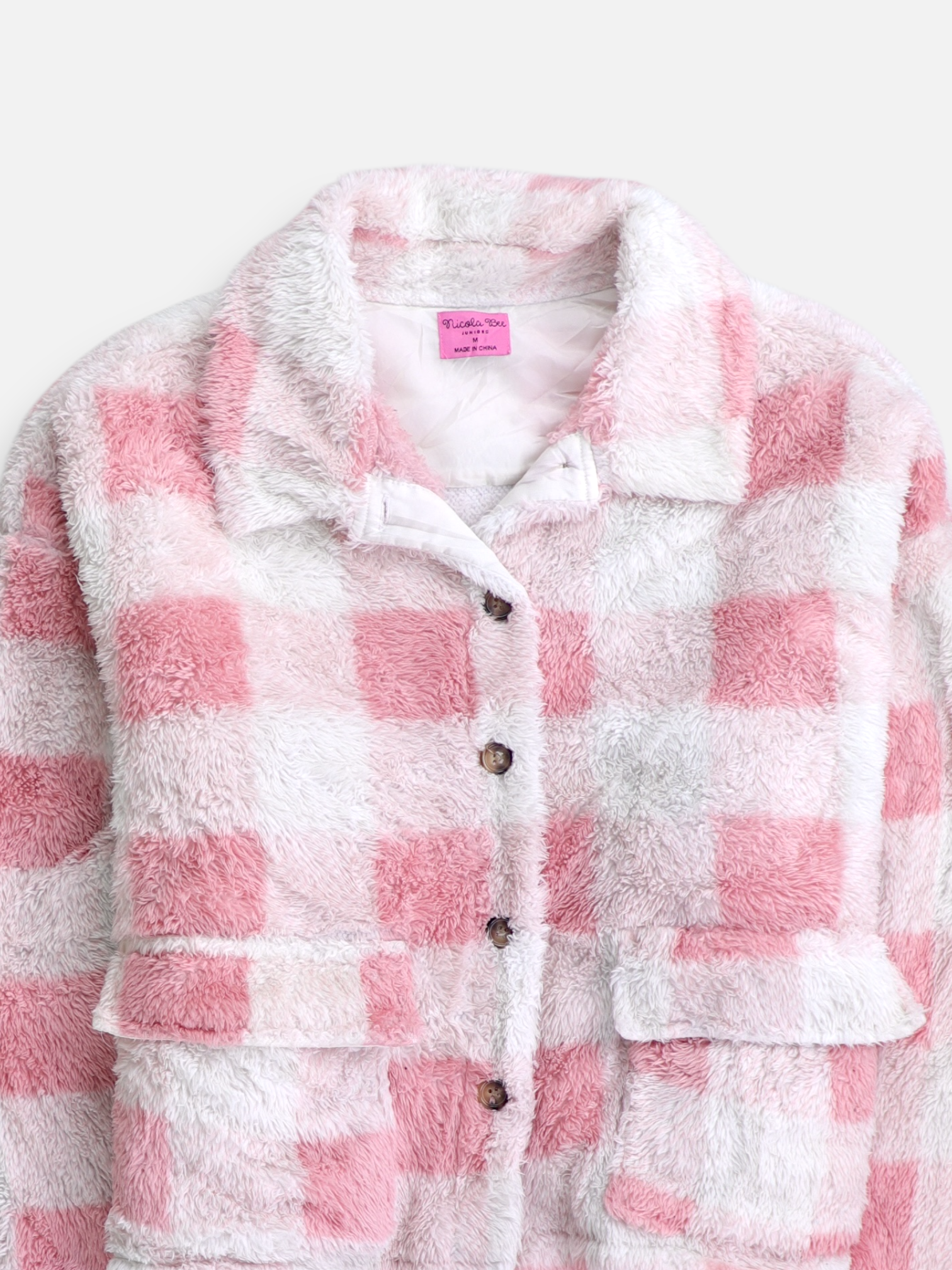 Chaqueta Sobrecamisa Teddy - Mujer - Medium