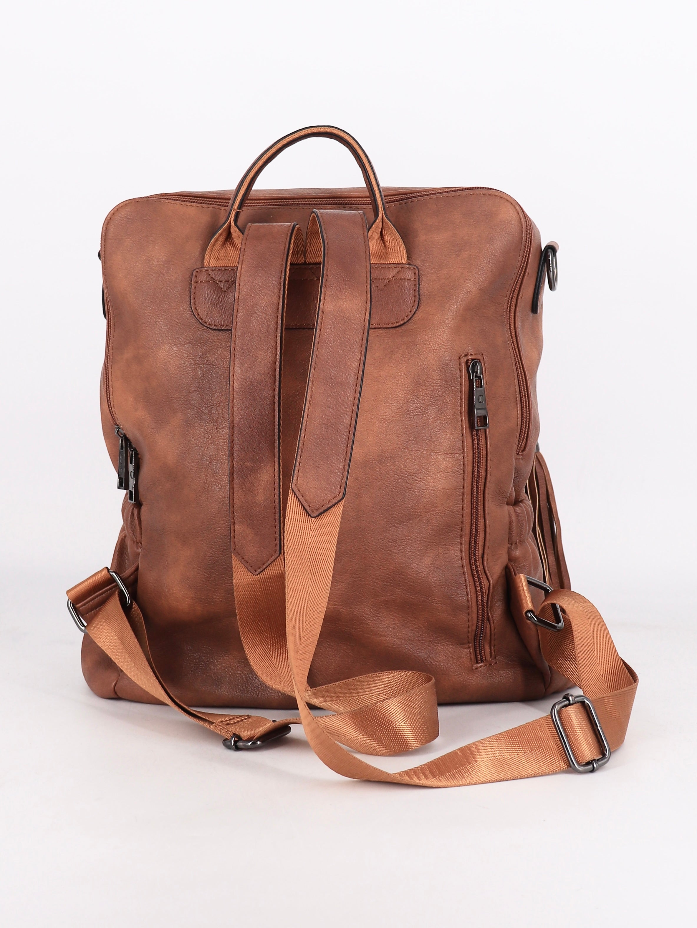 Mochila Cuero - Mujer - Talla Única (One Size)