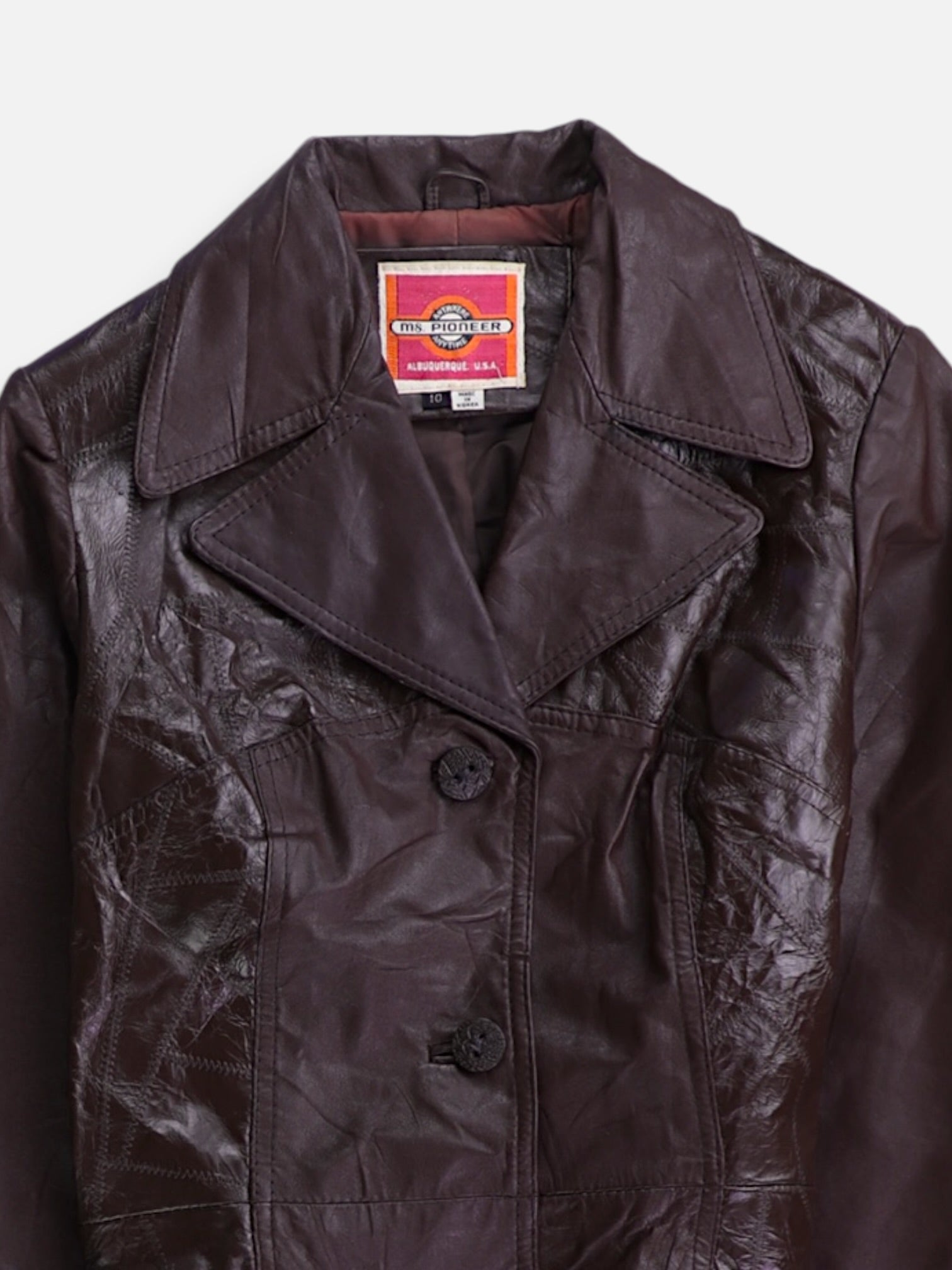 Chaqueta Casual Cuero - Mujer - 10