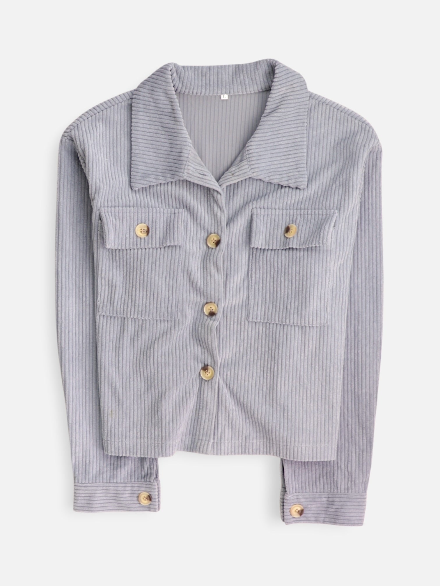 Chaqueta Casual Corduroy - Mujer - Large