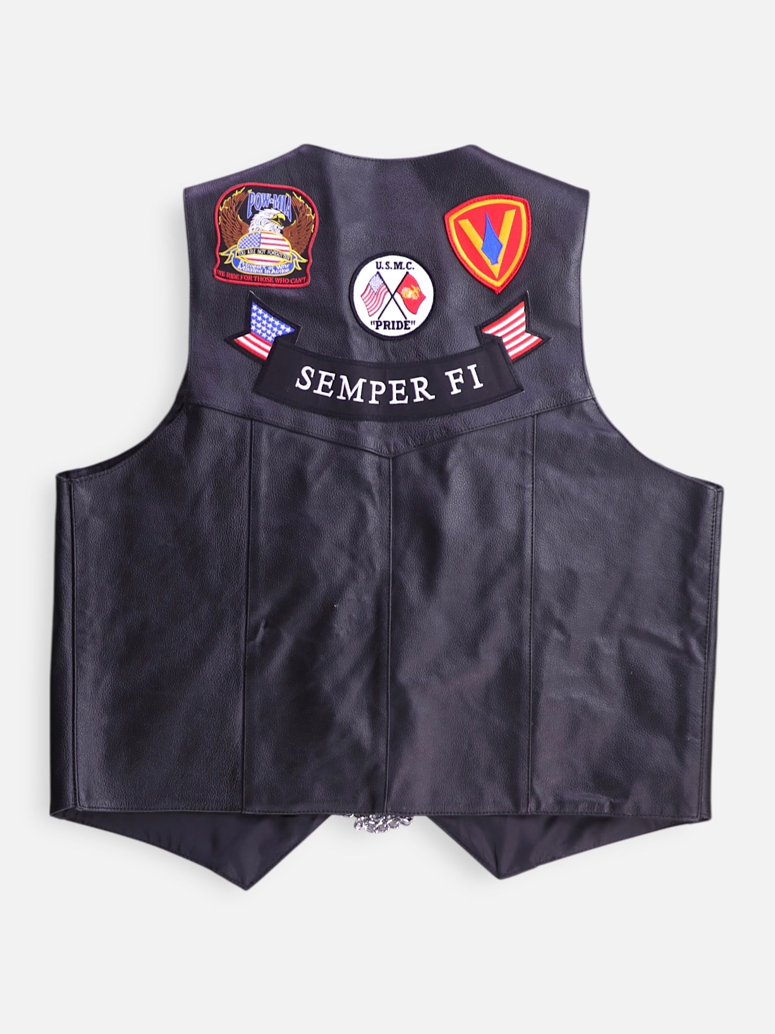 Chaleco Cuero - Hombre - Large