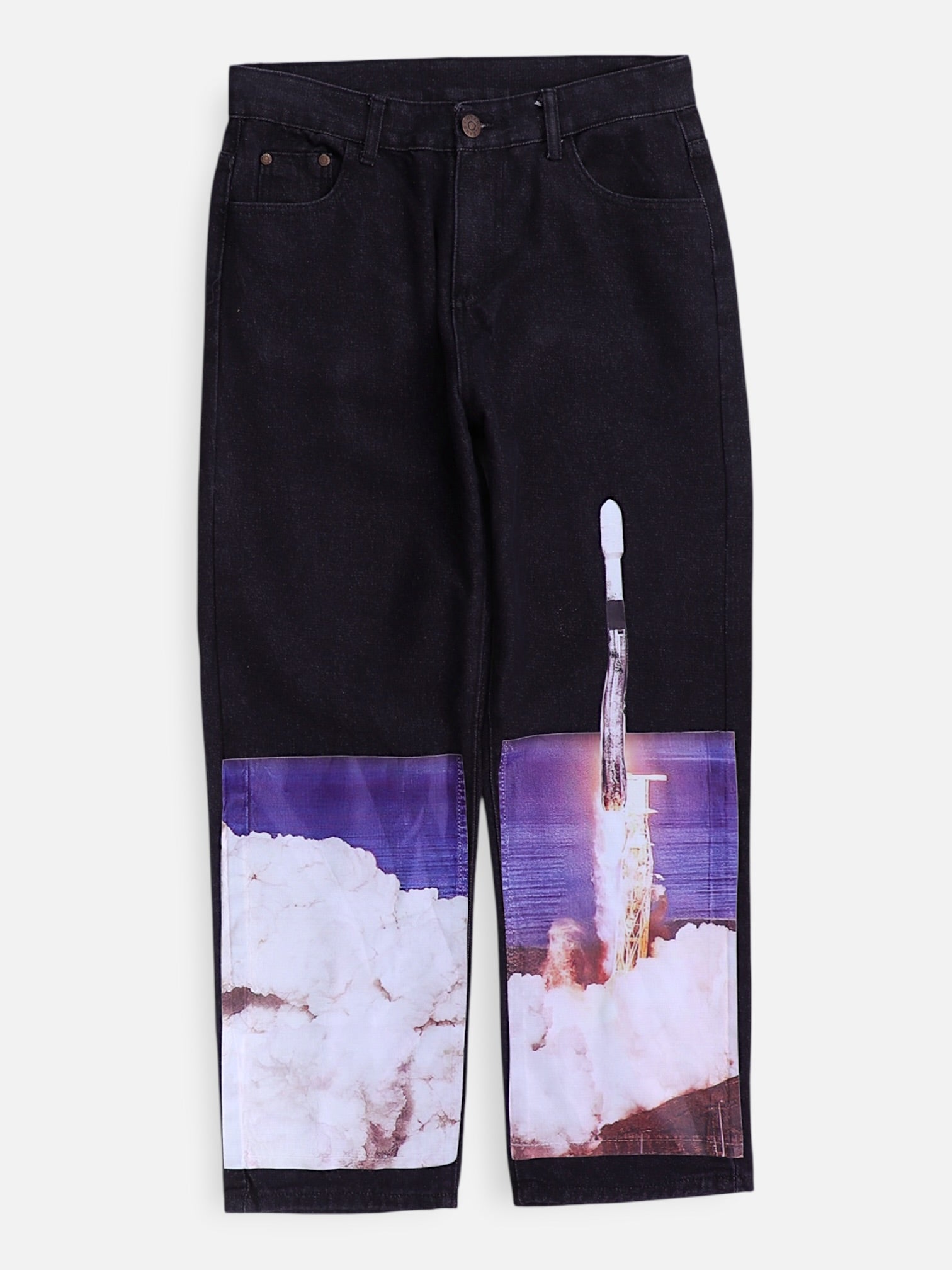 Jean Regular Fit Denim - Hombre - Large