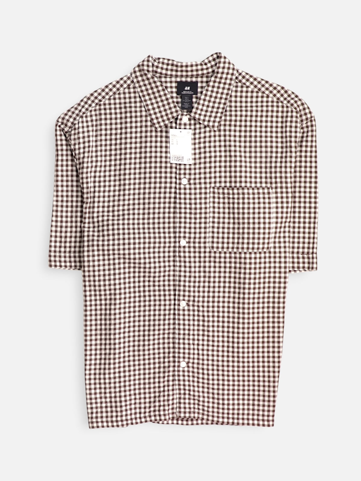 H&M Camisa Casual - Hombre - Large