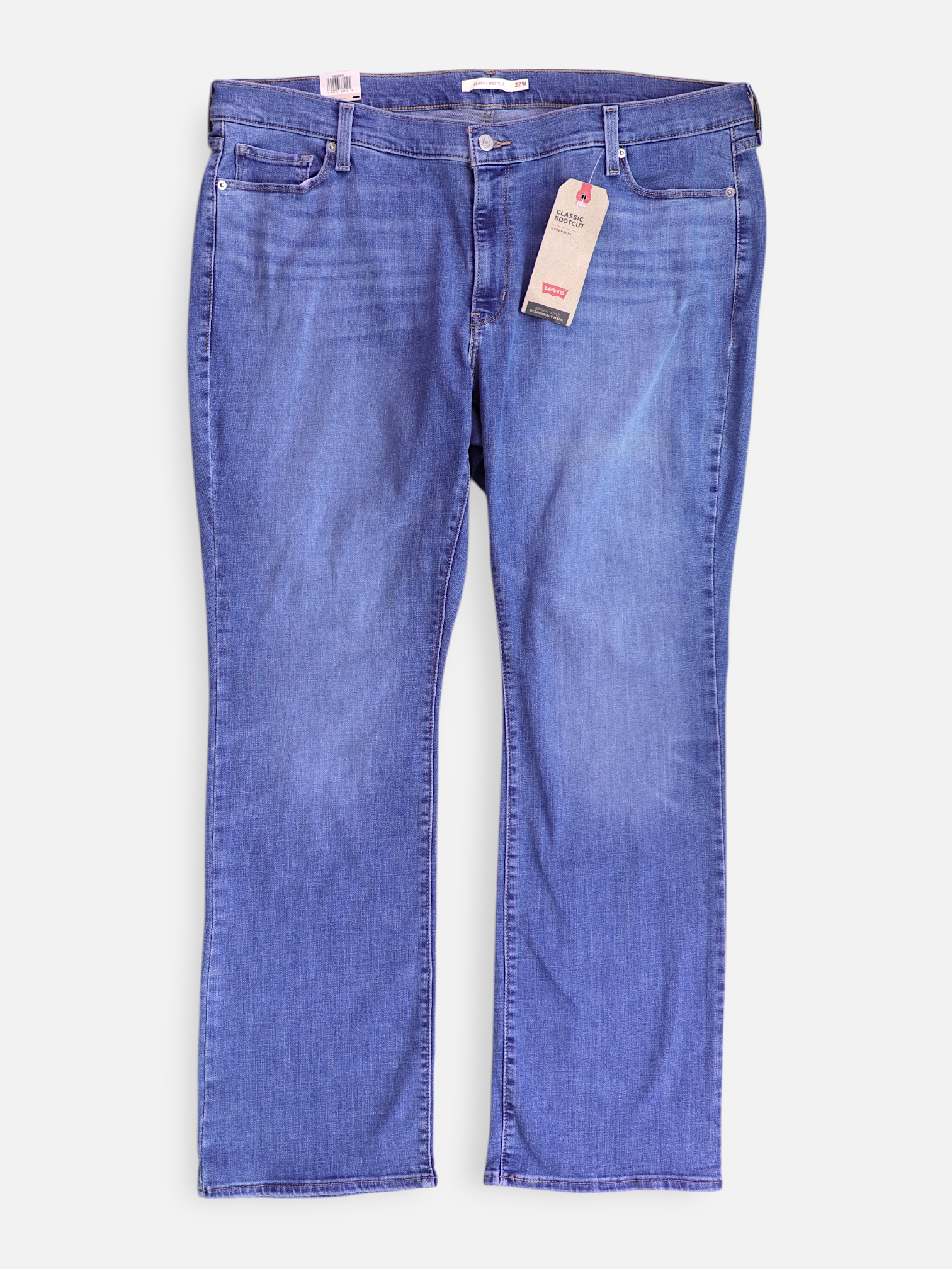 Levis Jean Flare Fit Denim - Mujer - 22W