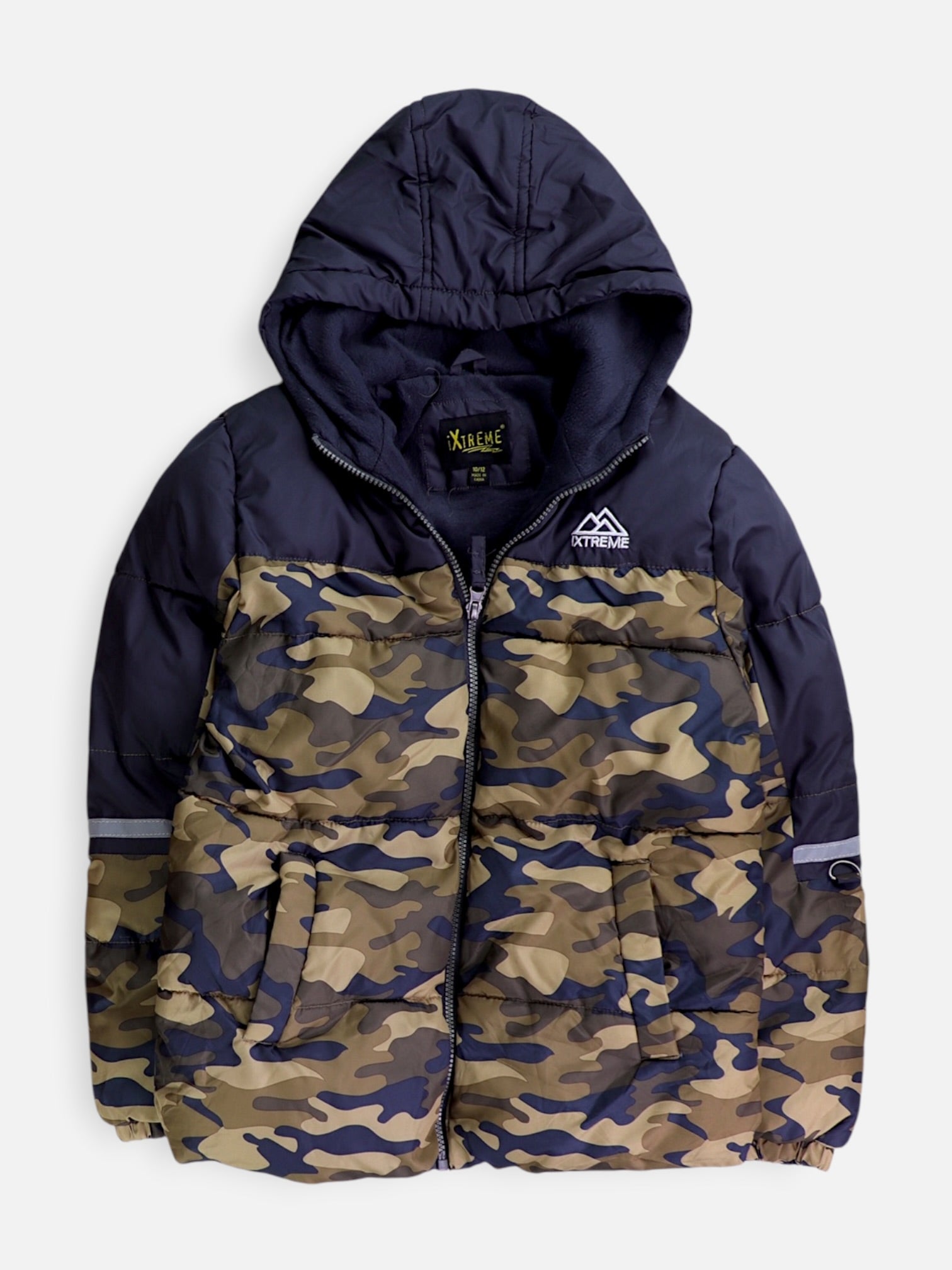 Chaqueta Puffer Militar - Niño - N/A - 10-12Y (Años)